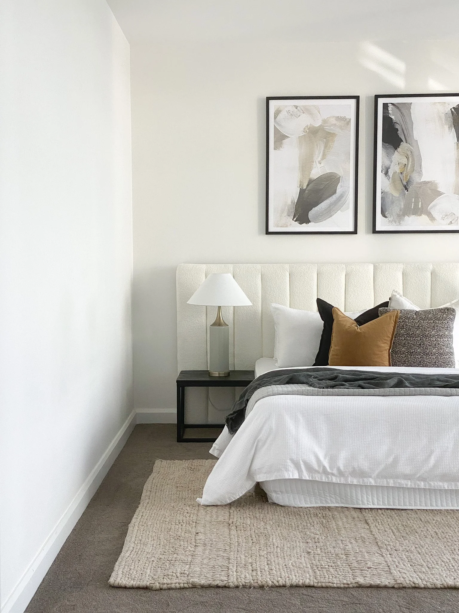 Contemporary Bedroom — Property Styling