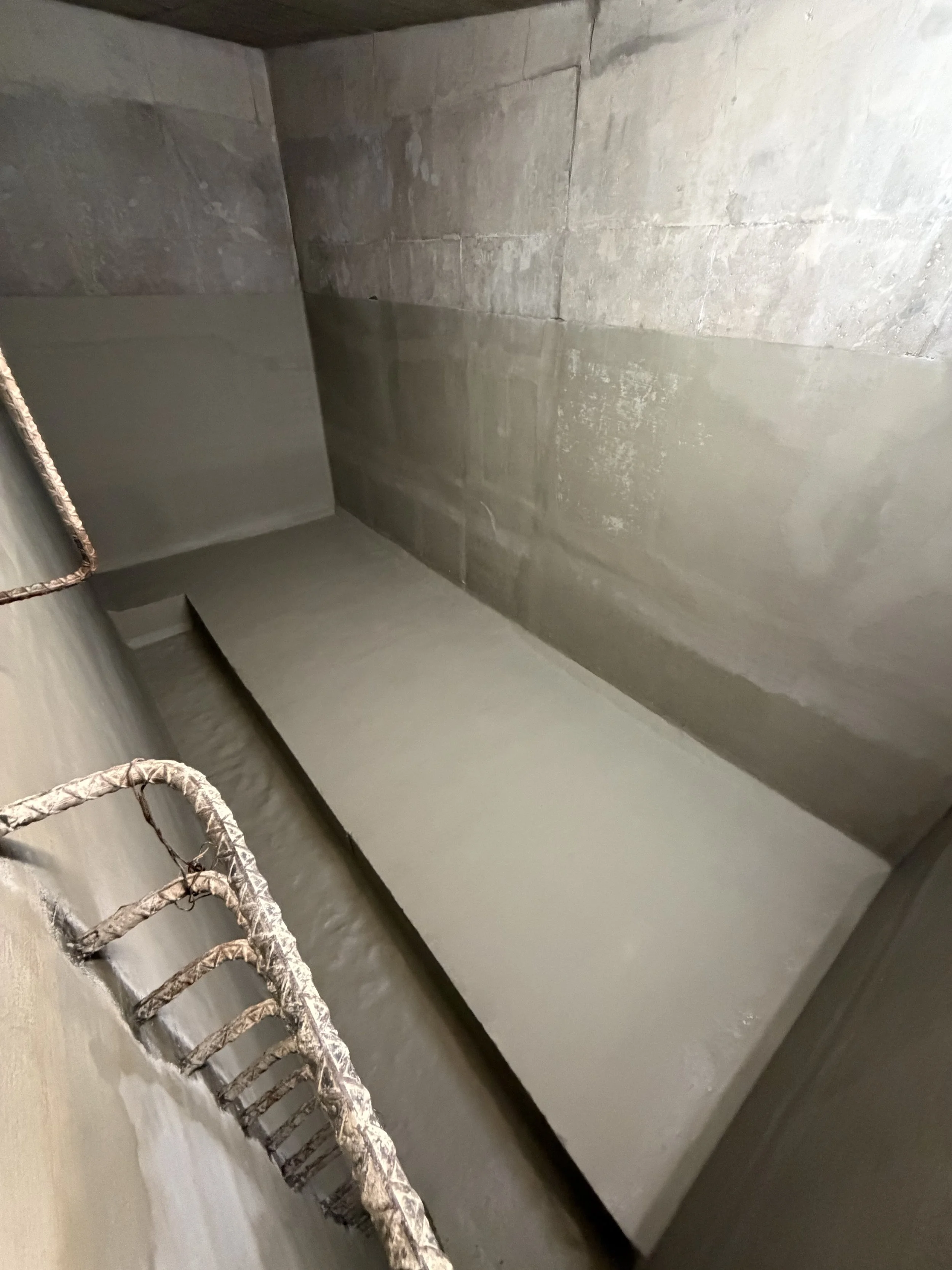 Impermeabilización de cisterna