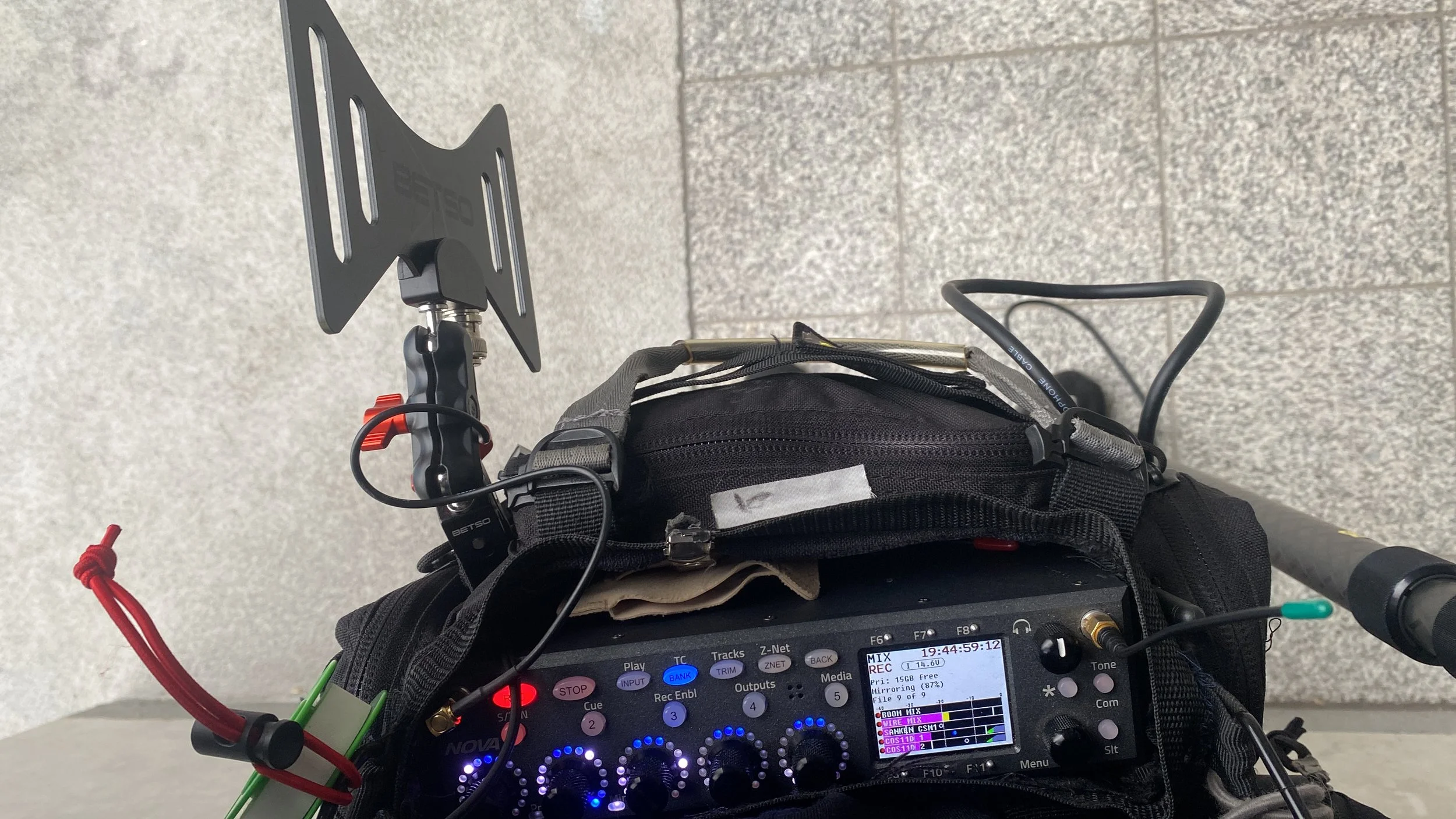 Light Weight Bag Set up