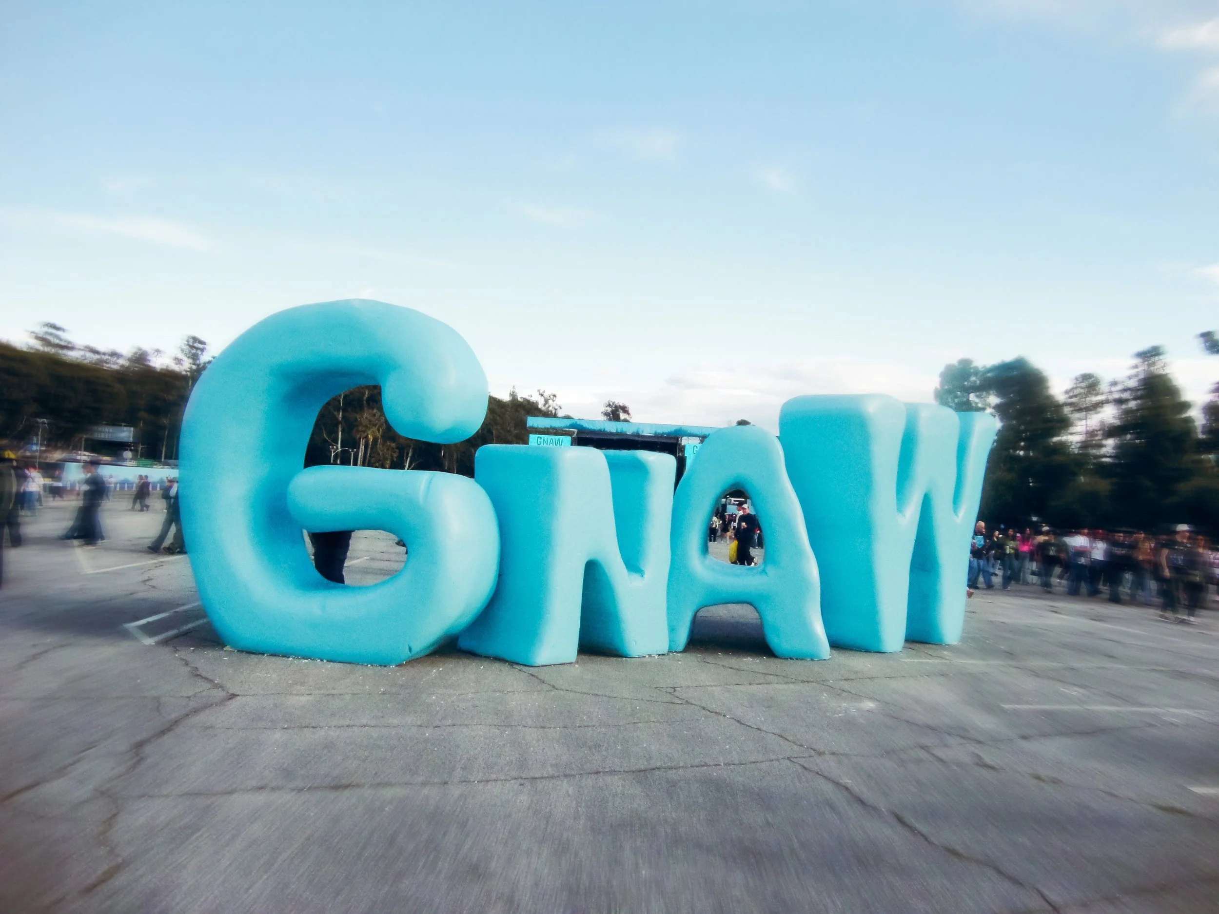 2025 Camp Flog Gnaw Gnaw Sign