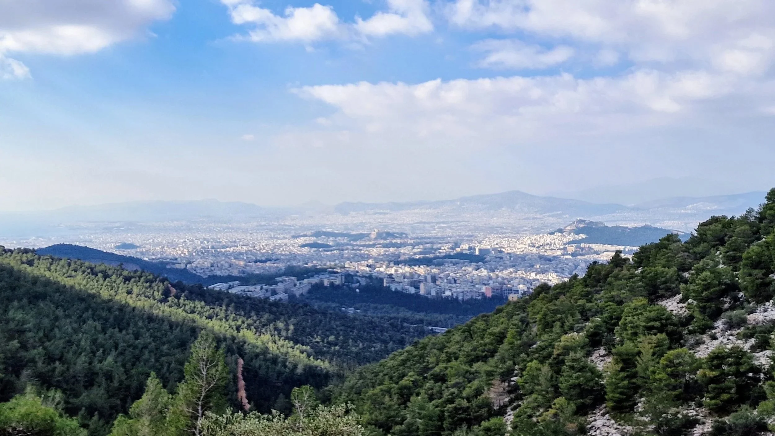 A Scenic Hike On Mount Ymittos