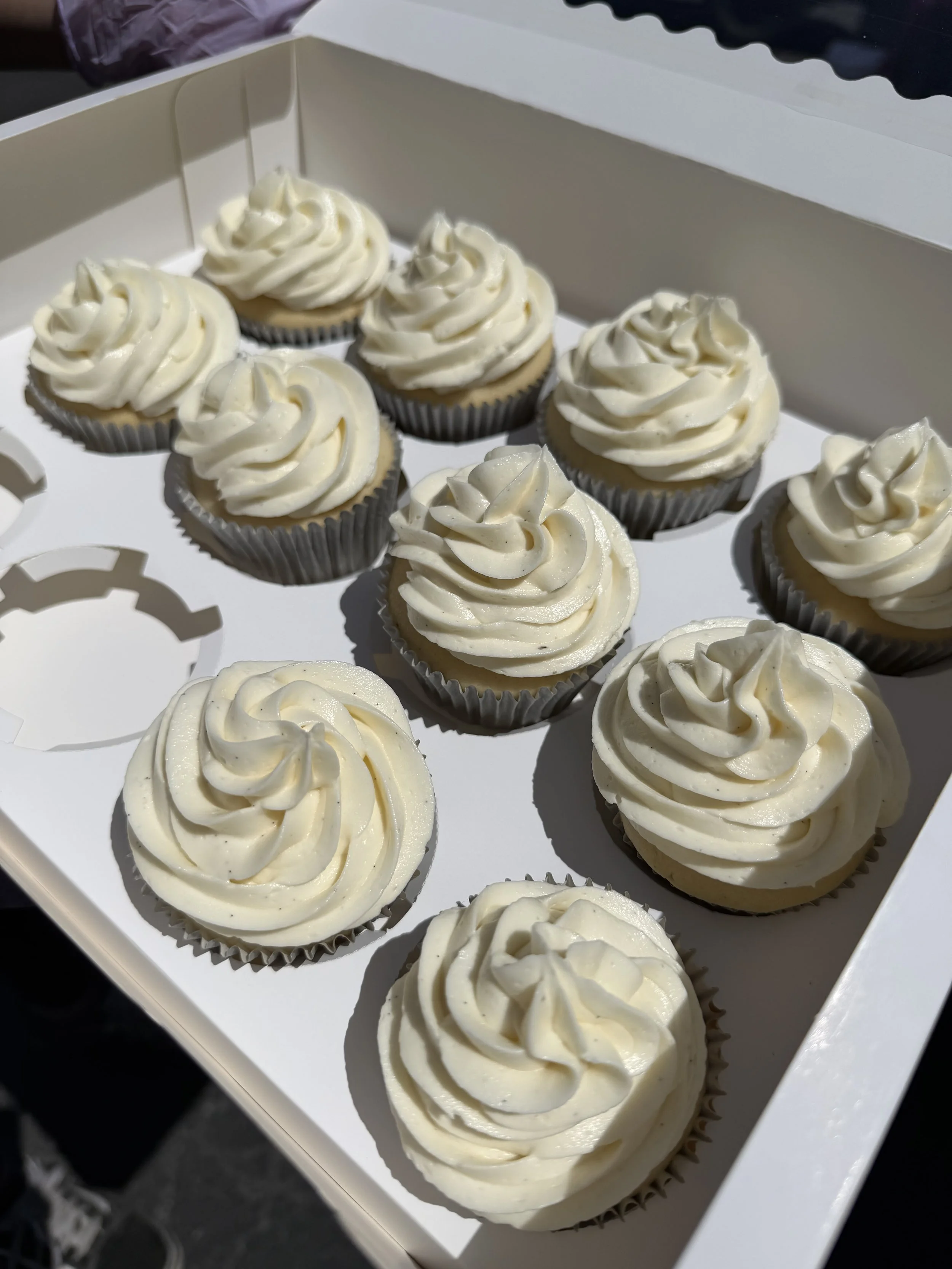 Vanilla Bean Cupcakes