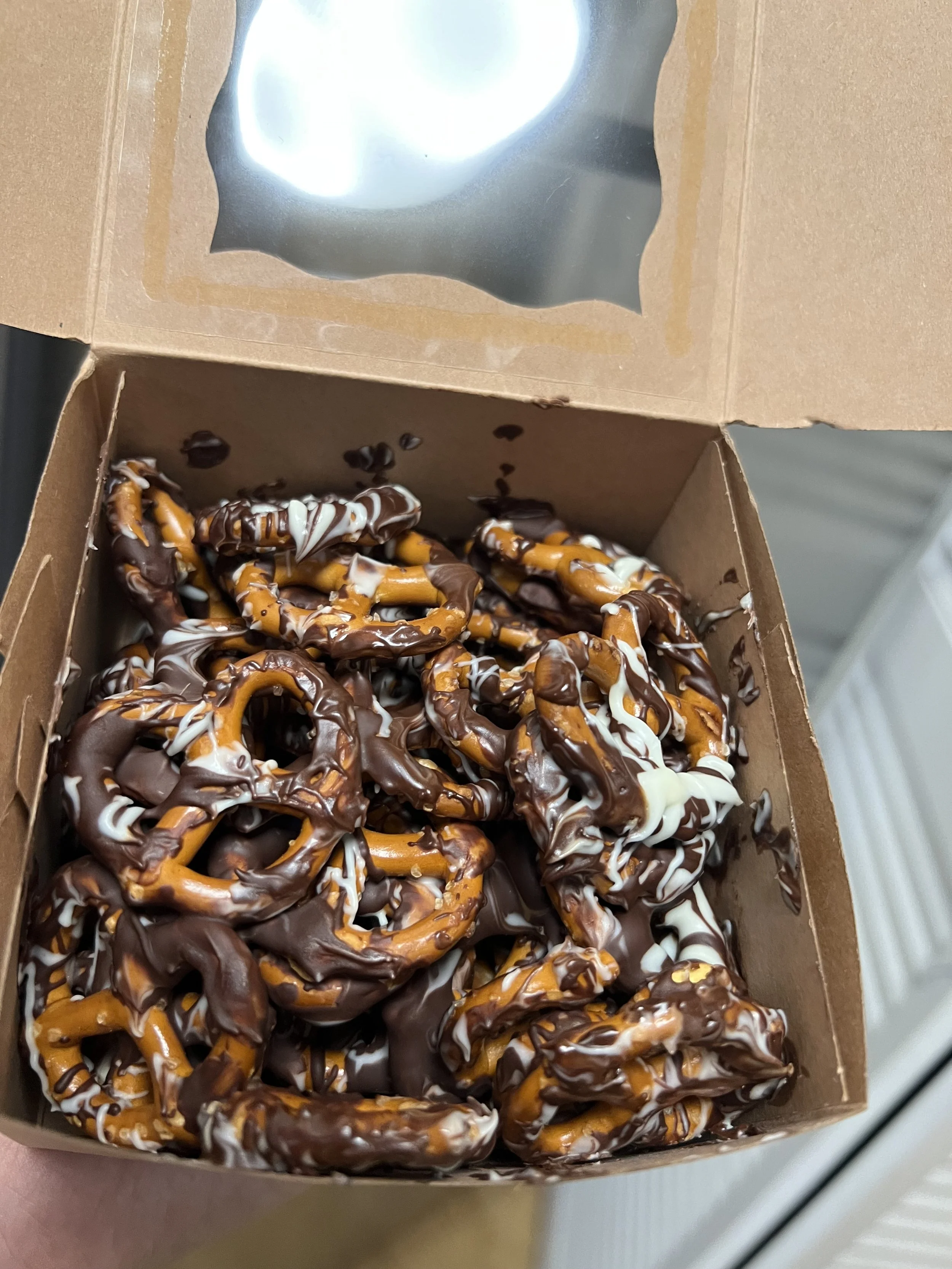 Triple Chocolate Pretzel Bark