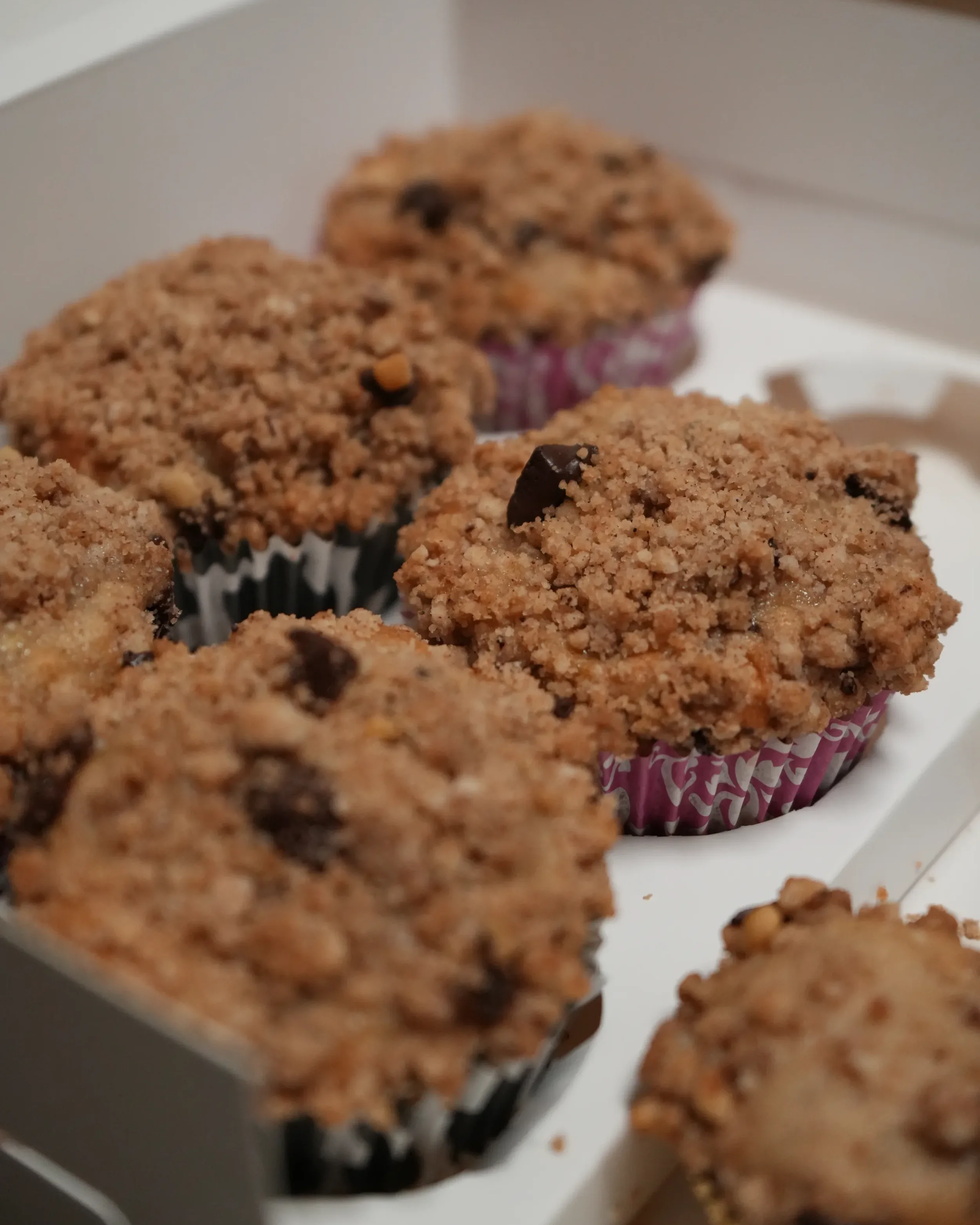 Banana Crumble Muffins