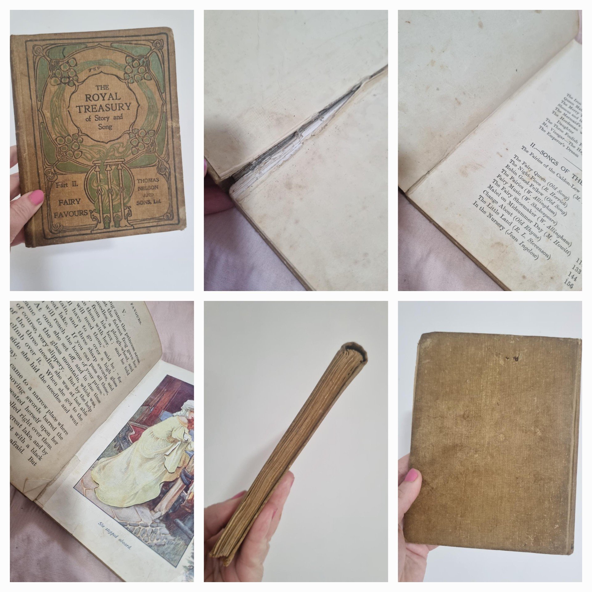The Royal Treasury Of Story And Song Part II Fairy Favours - Thomas Nelson And Sons