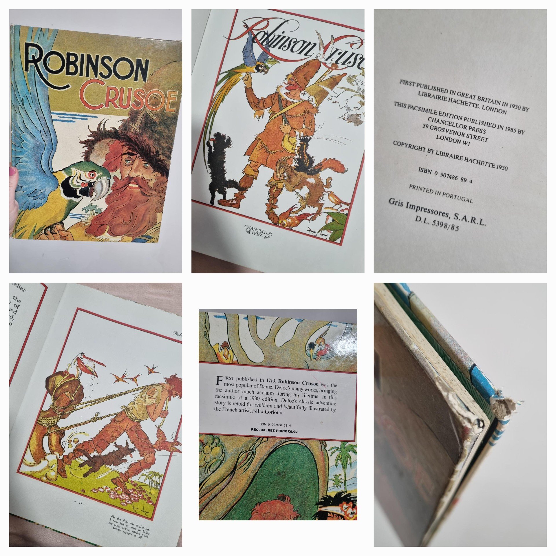 Robinson Crusoe - 1985 - Hardcover