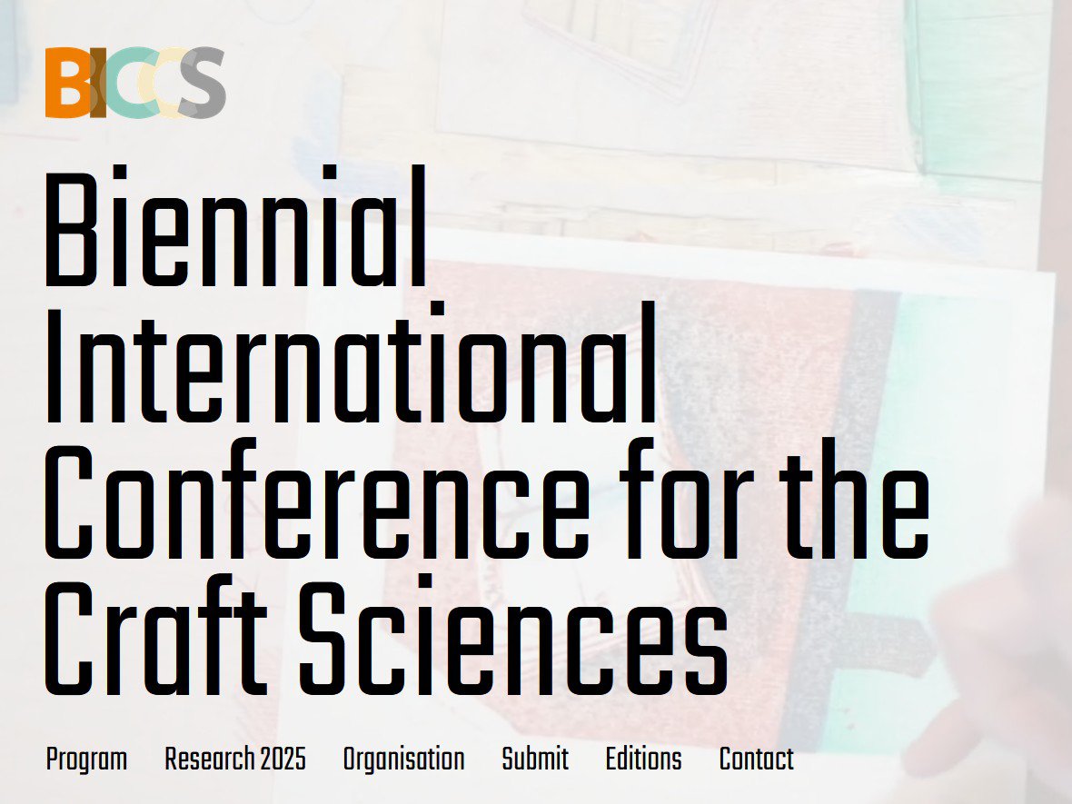BICCS: Biennial International Conference for the Craft Sciences