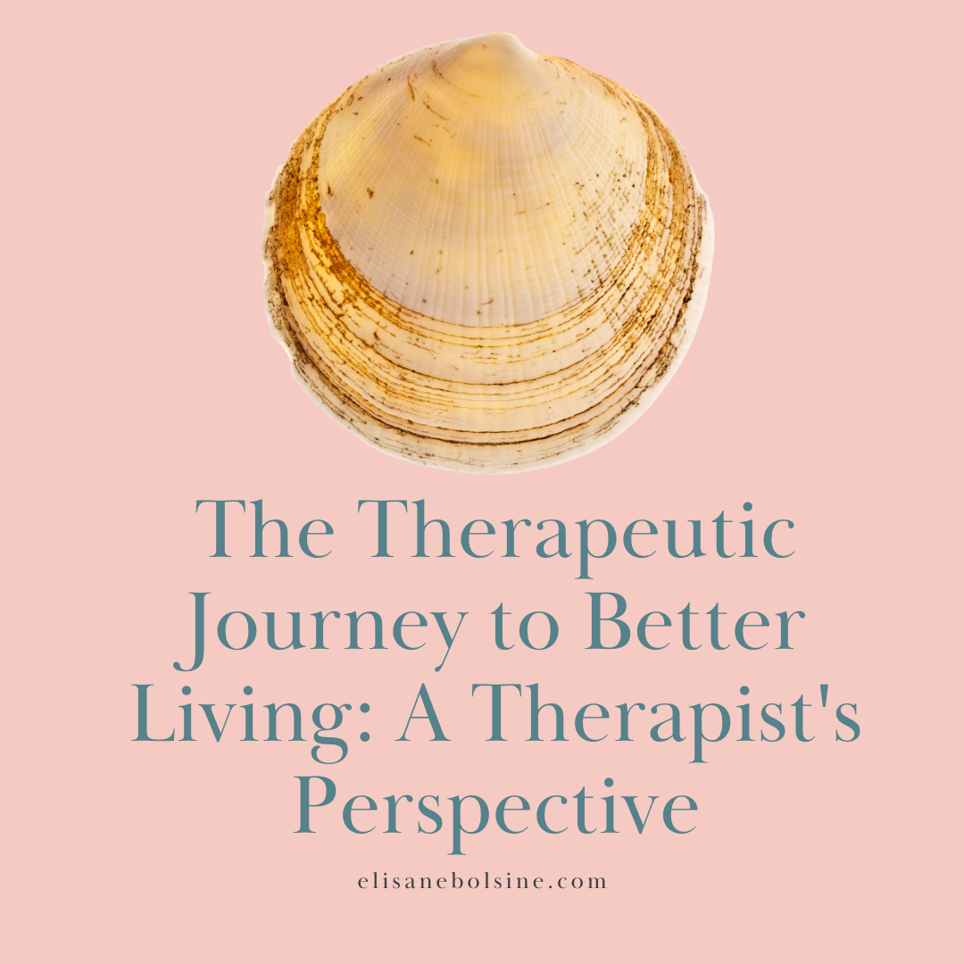 The Therapeutic Journey to Better Living: A Therapist's Perspective
