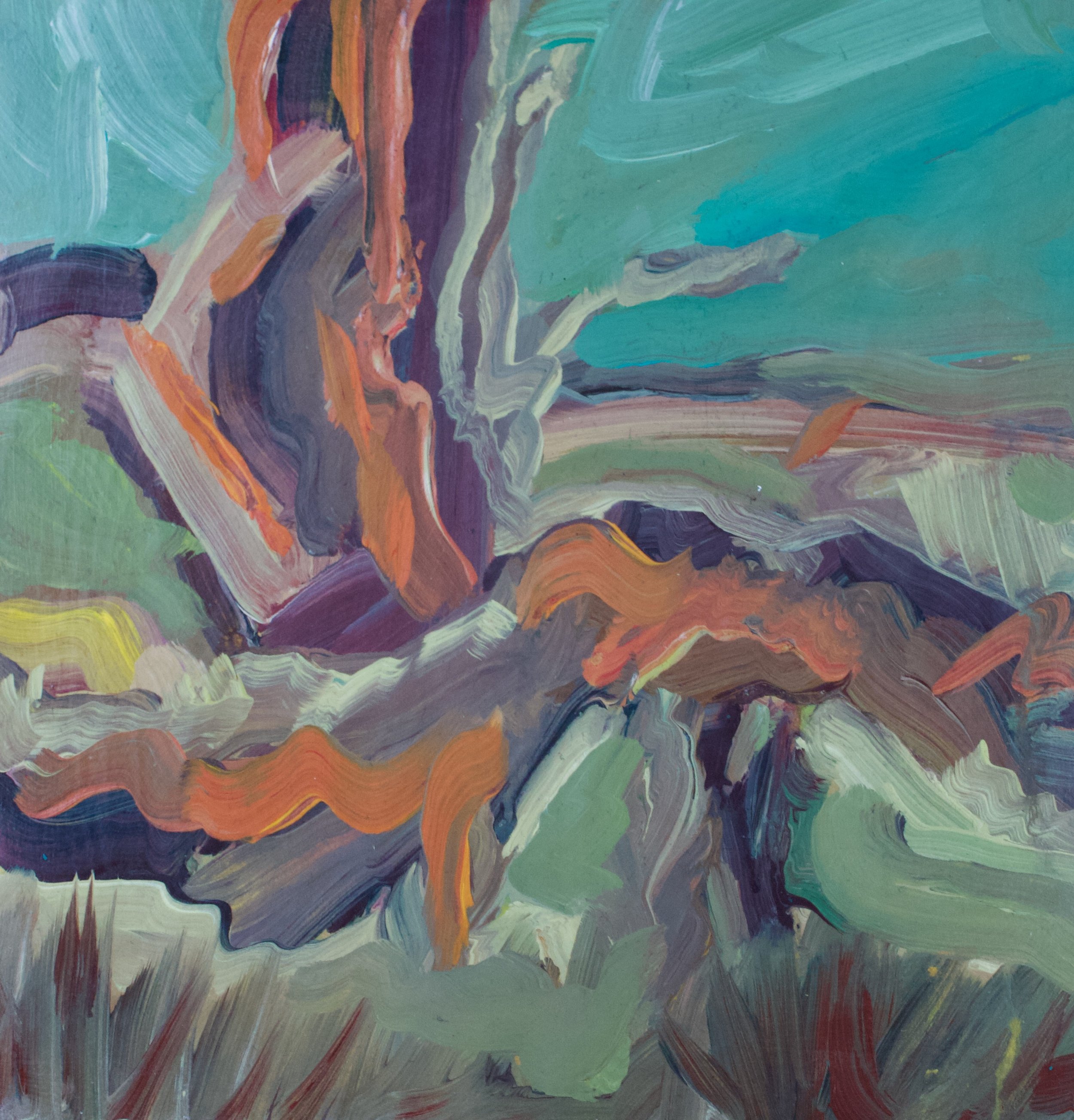 Art Style: “Temporal Surge” is a New Futurist painting that embodies the movement and energy of the natural world.
Visual Elements: Bold, sweeping brushstrokes, electric colours, and impasto techniques create a sense of motion and transformation.
The