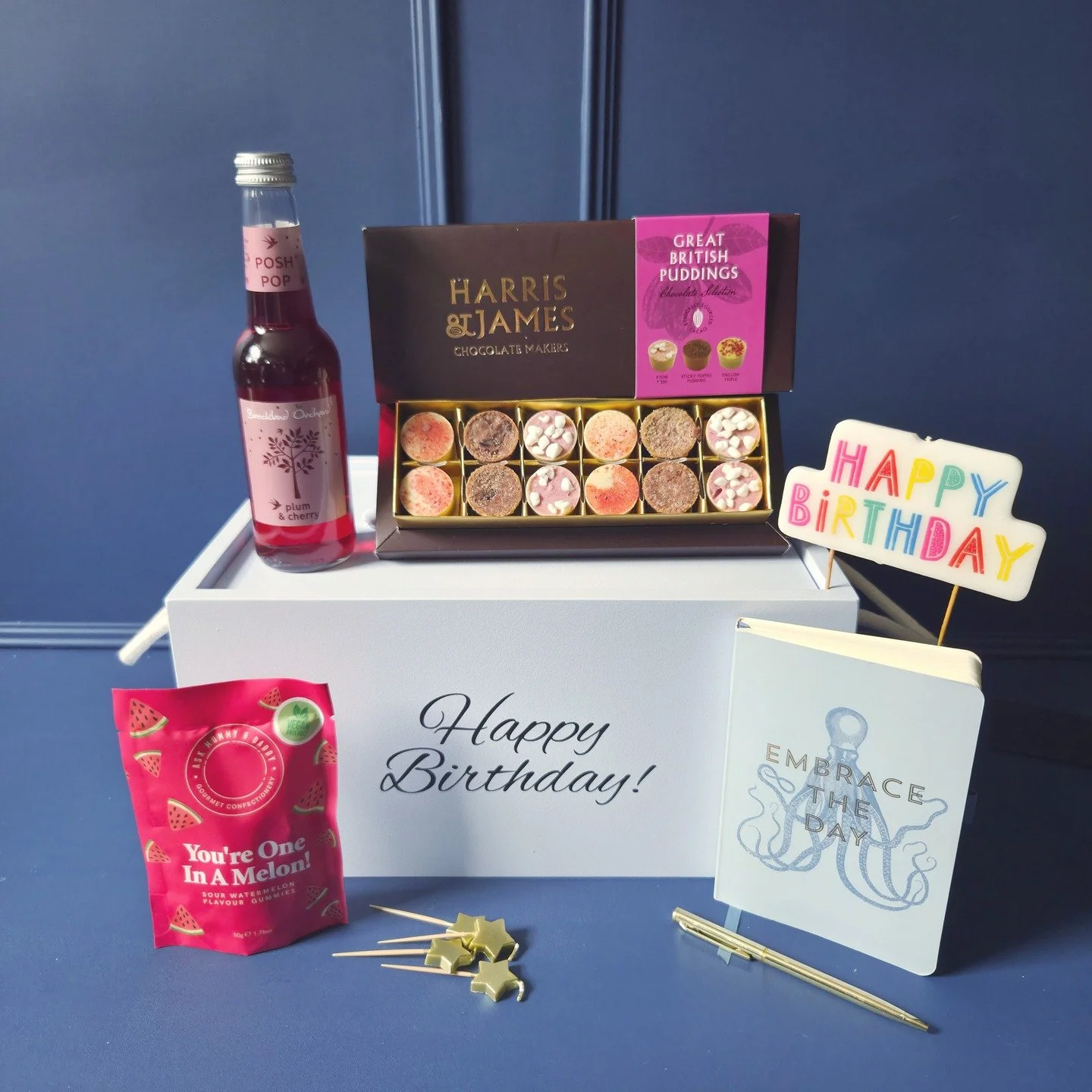 Introducing the launch of our new Heritage Happy Birthday Hamper! 🎉🎉This beautifully curated selection is the perfect way to celebrate their special day with a blend of unique and indulgent treats.

Inside this exquisite hamper, they'll find:

Plum