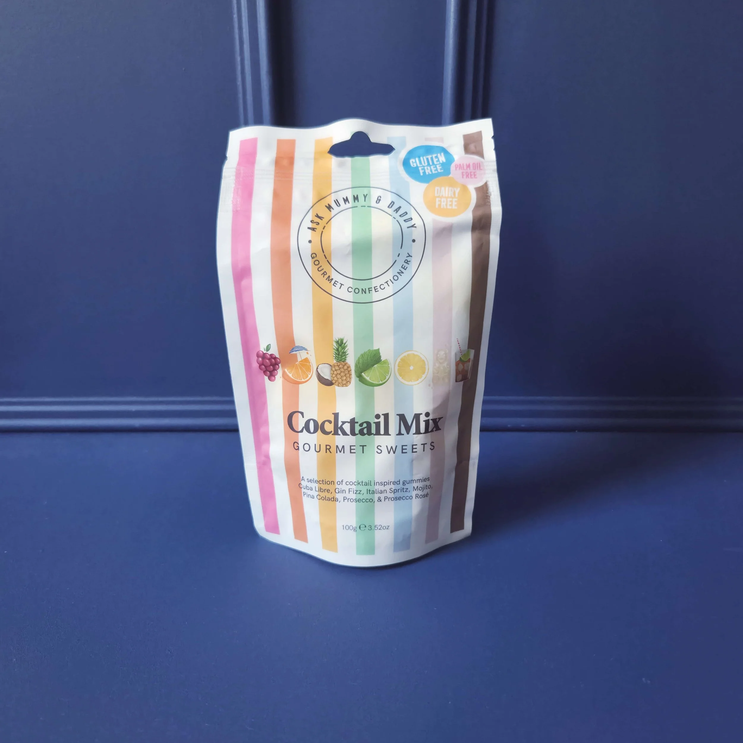 Ask Mummy & Daddy Sweet Collection, Boxford Hampers Create Your Own Options, Fizzy Mix, Cocktail Mix