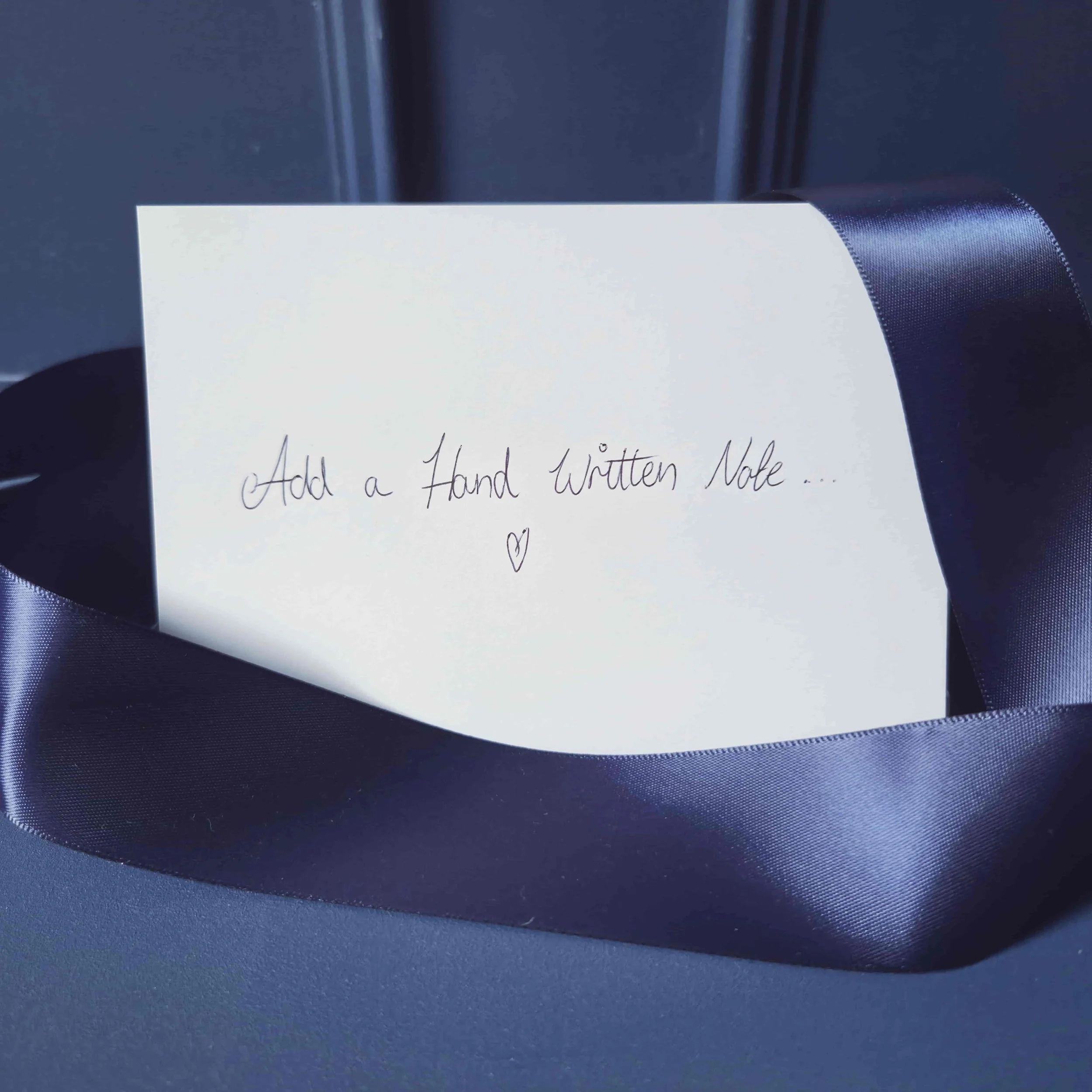 Add your own handwritten note | your own personal message