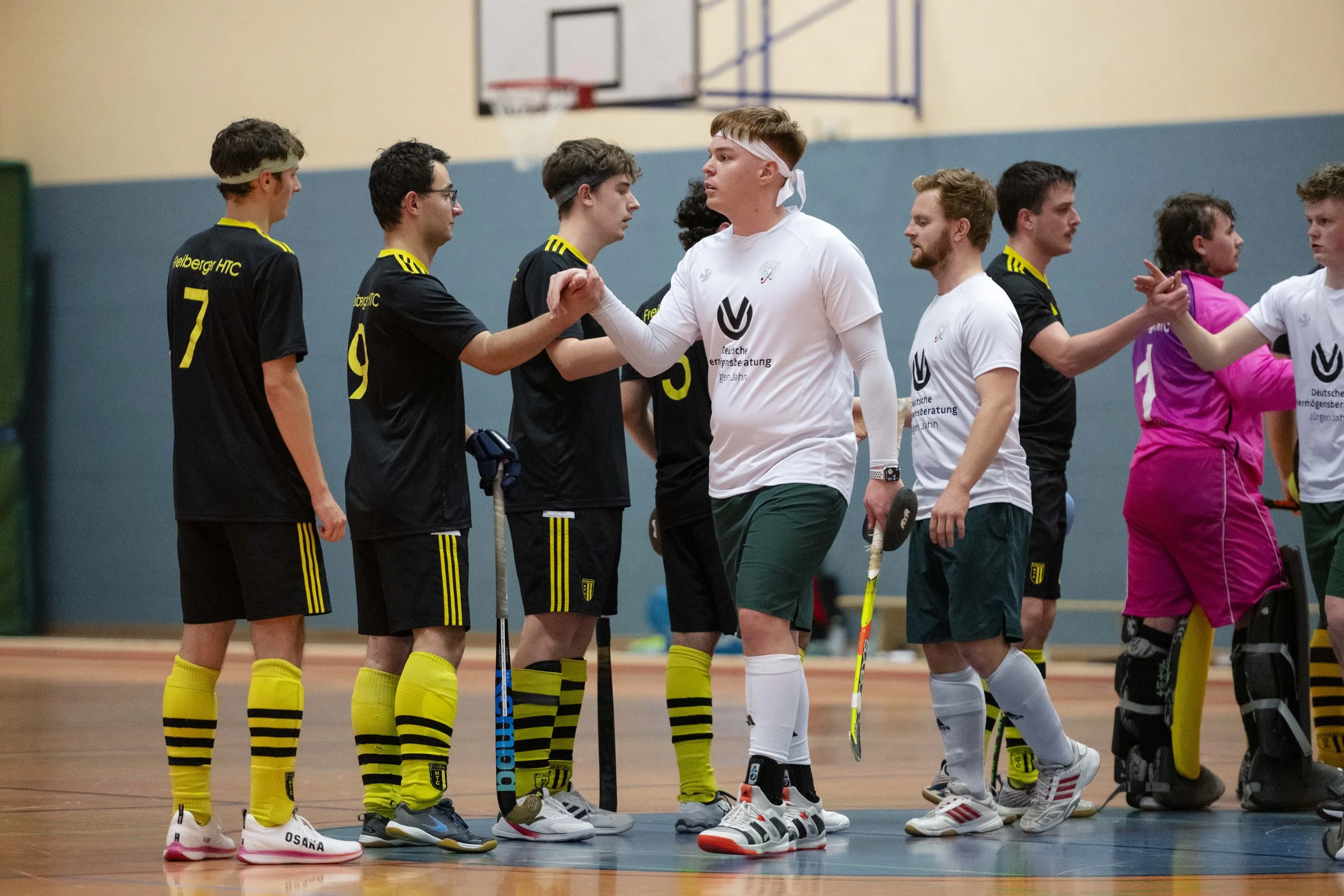 Feldhockey-Spiel Erfurter HC (EHC) gegen Freiberger HTC (FHTC) aus der 1. Verbandsliga (MHSB) (29.11.2025)
