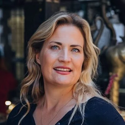 Portrait of Pernille Kruse Madsen, Founder and CEO at Human Practice Foundation