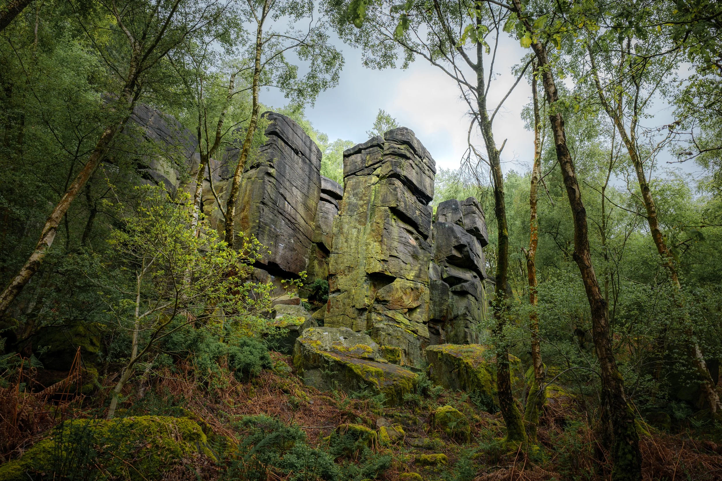 Wharncliffe Crags, South Yorkshire.
