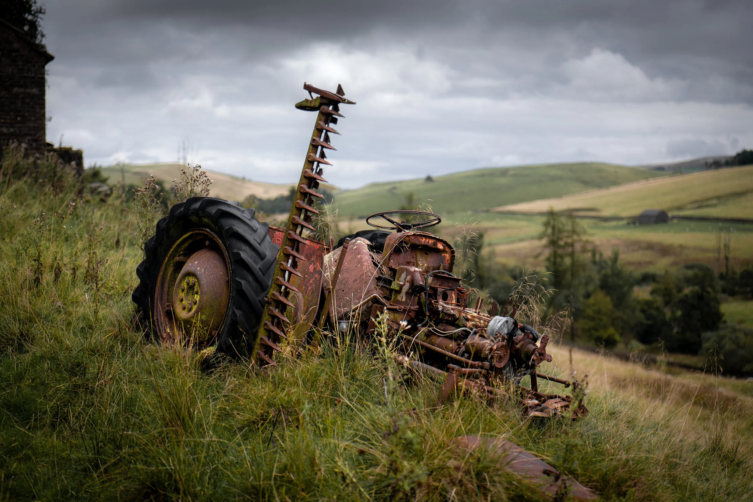 Higher Ballgreave Farm, Lamaload Reservoir, Cheshire.