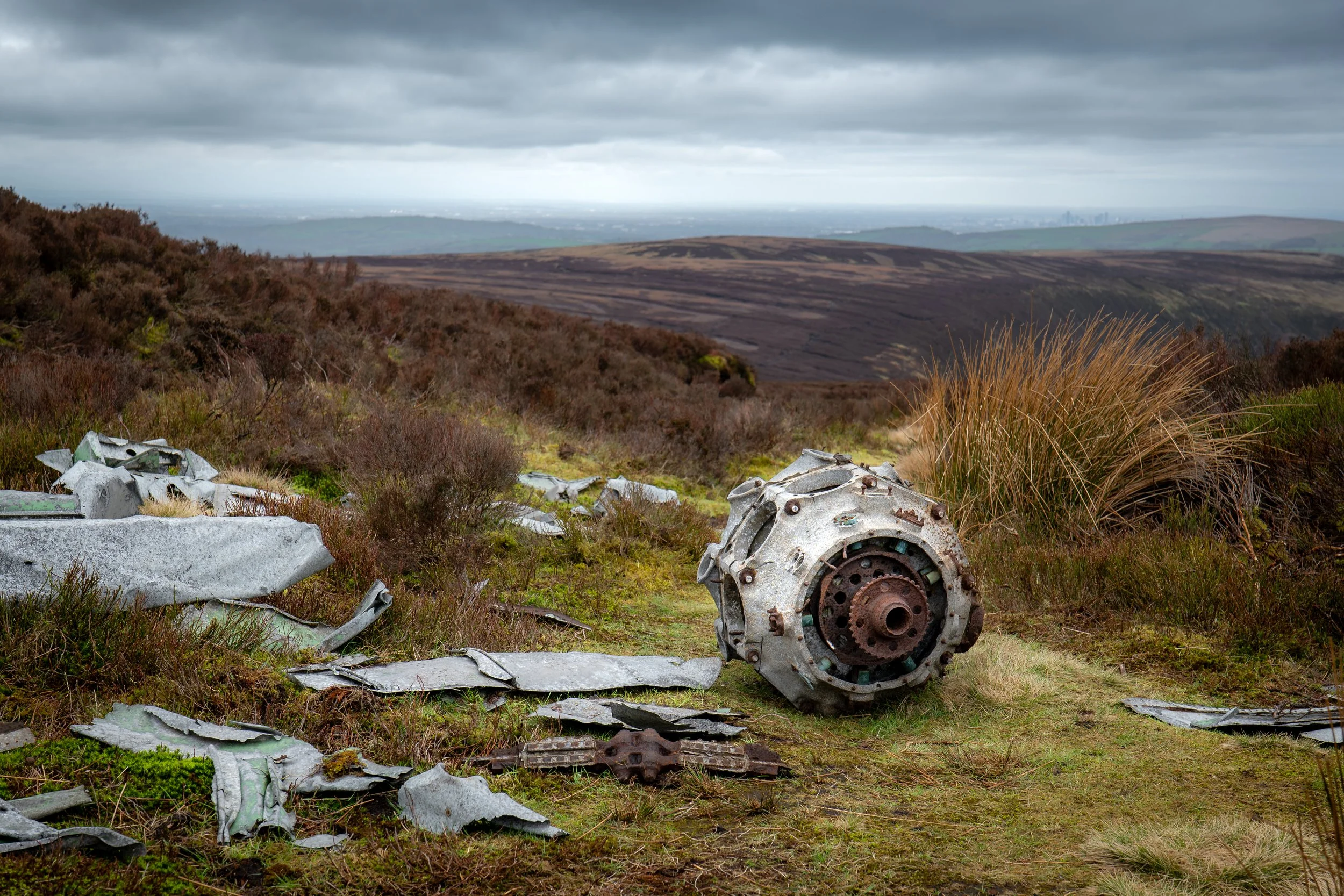 Sykes Moor, Bleaklow, Derbyshire.