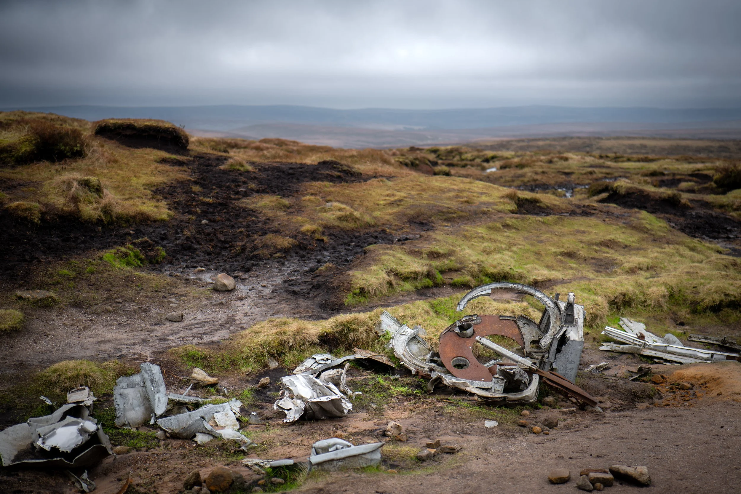 Higher Shelf Stones, Bleaklow, Derbyshire.
