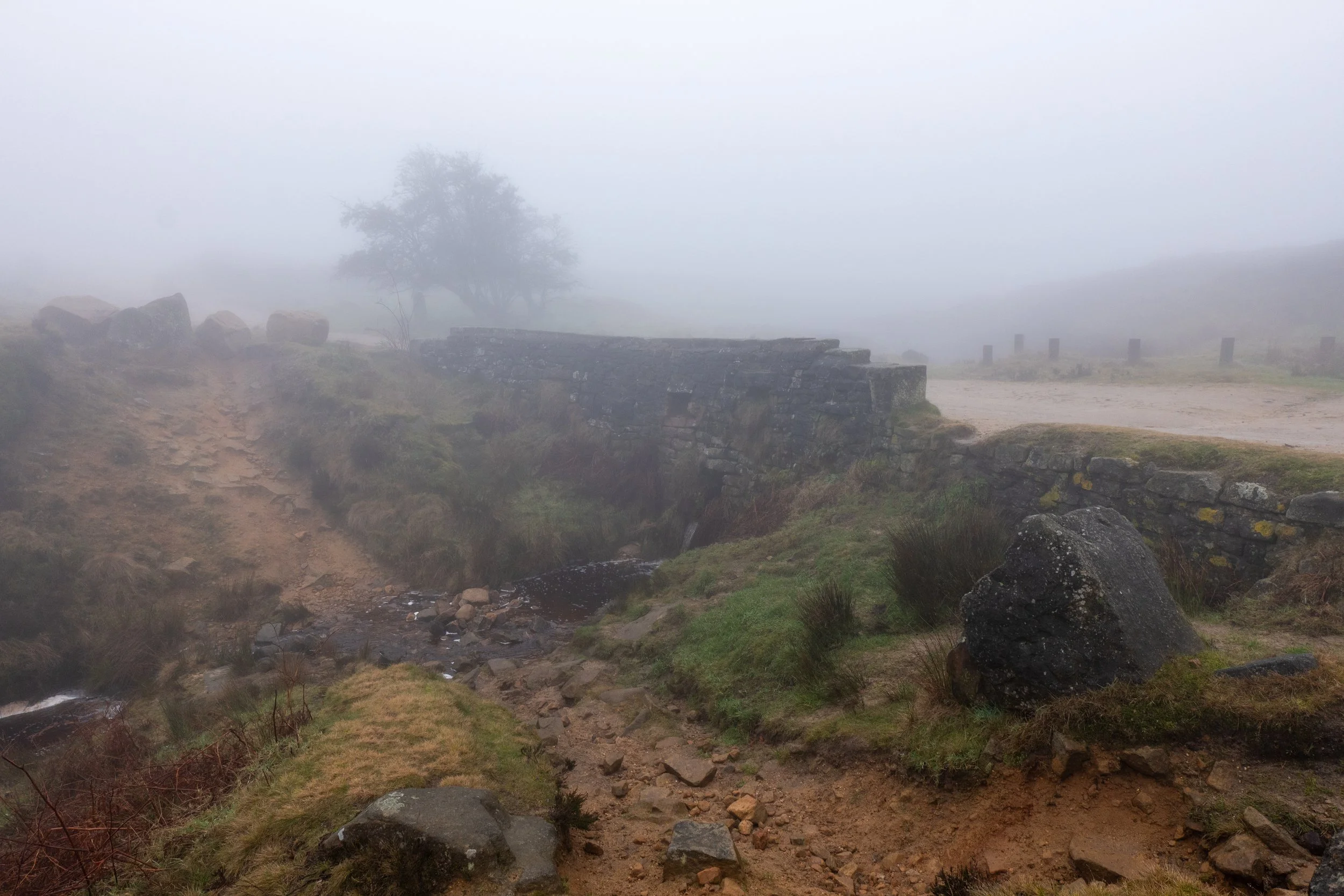 Thieves' Bridge, Burbage Moor, Derbyshire.