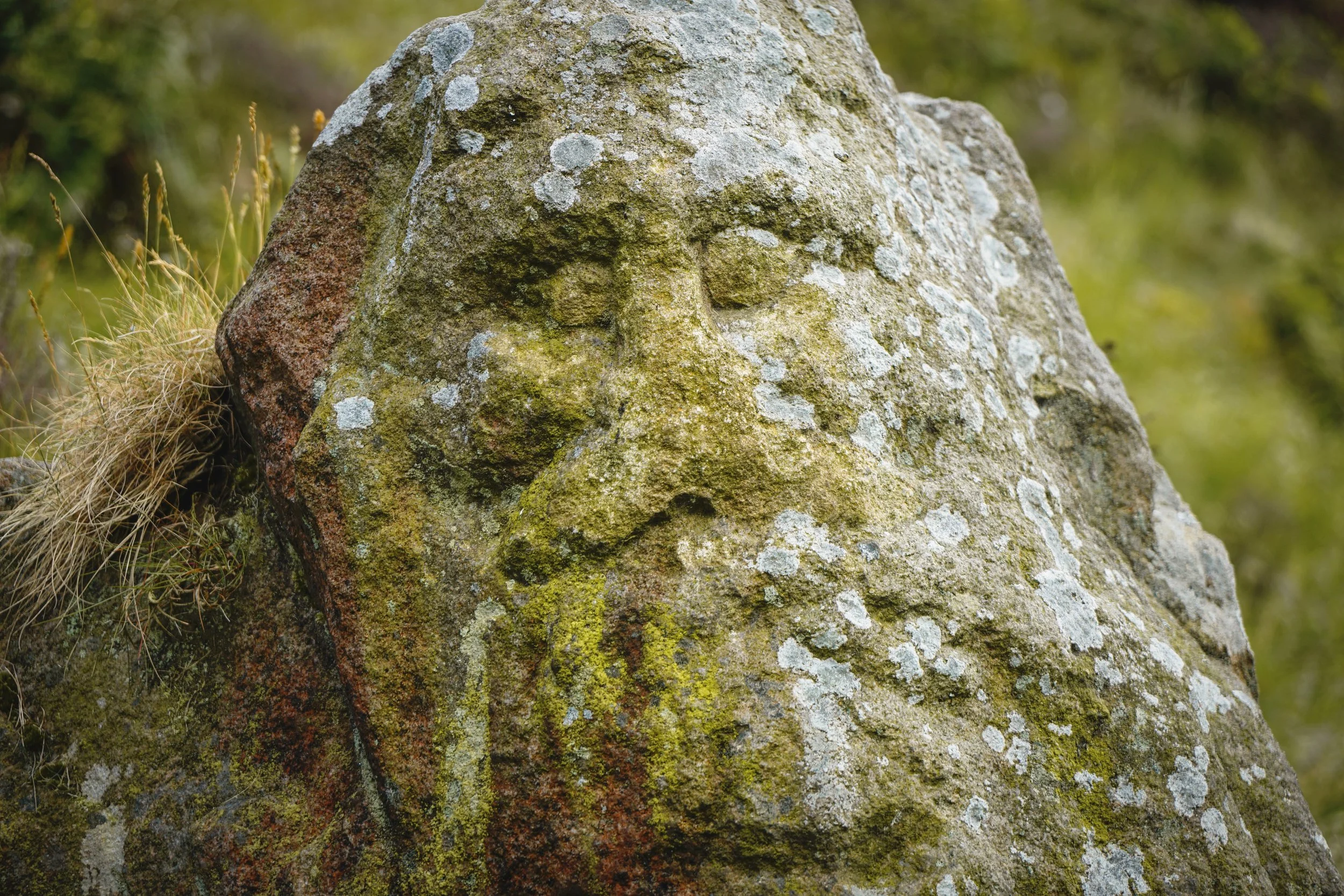 The wizard of the stone pit. Faugh's Quarry, Newchurch-in-Pendle, Lancashire.
