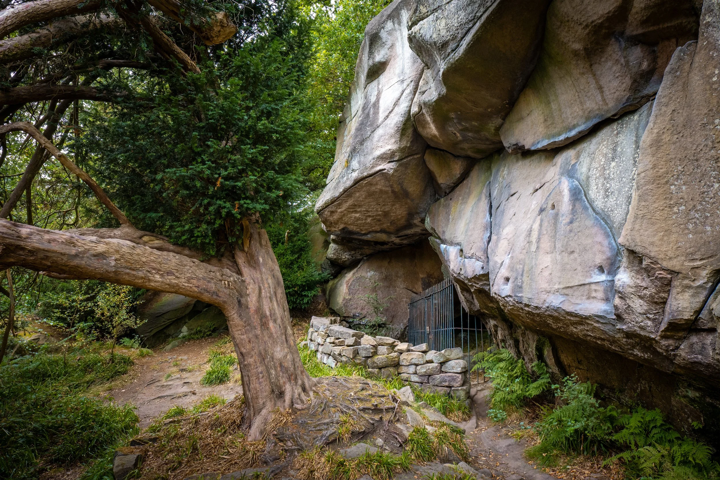 Cratcliffe Hermitage, Birchover, Derbyshire.