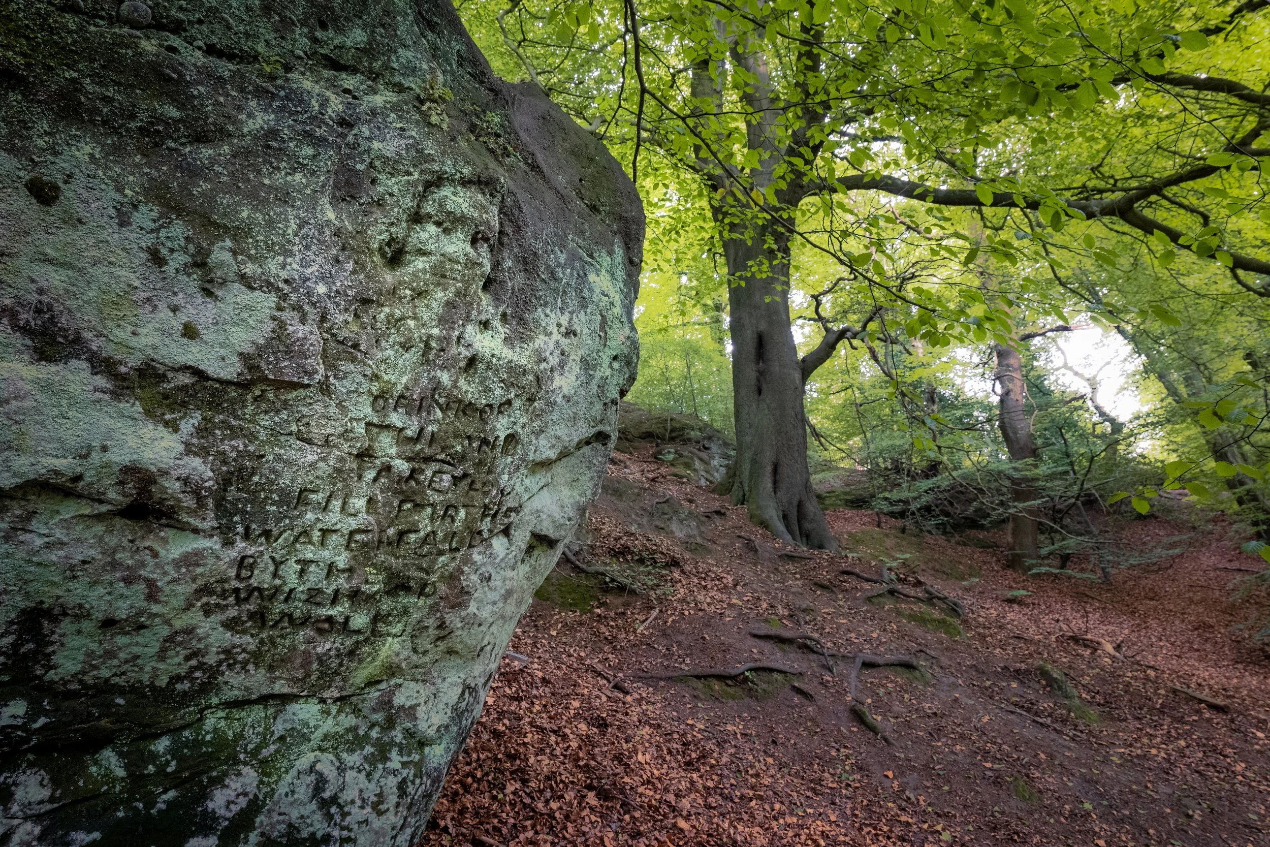 The Wizard's Well, Alderley Edge, Cheshire.
