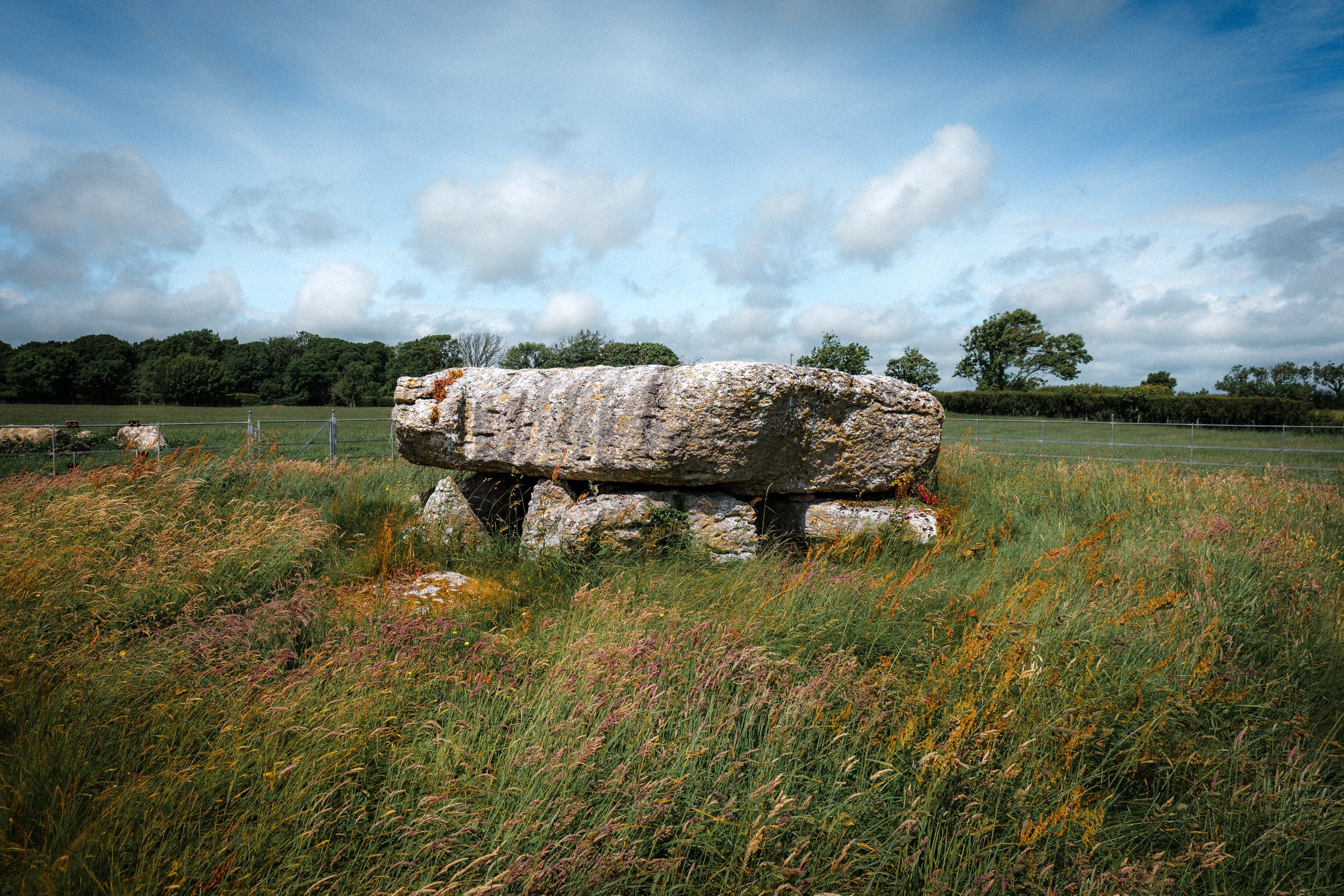 Din Llugwy Burial Chamber, Moelfre, Anglesey, Wales.