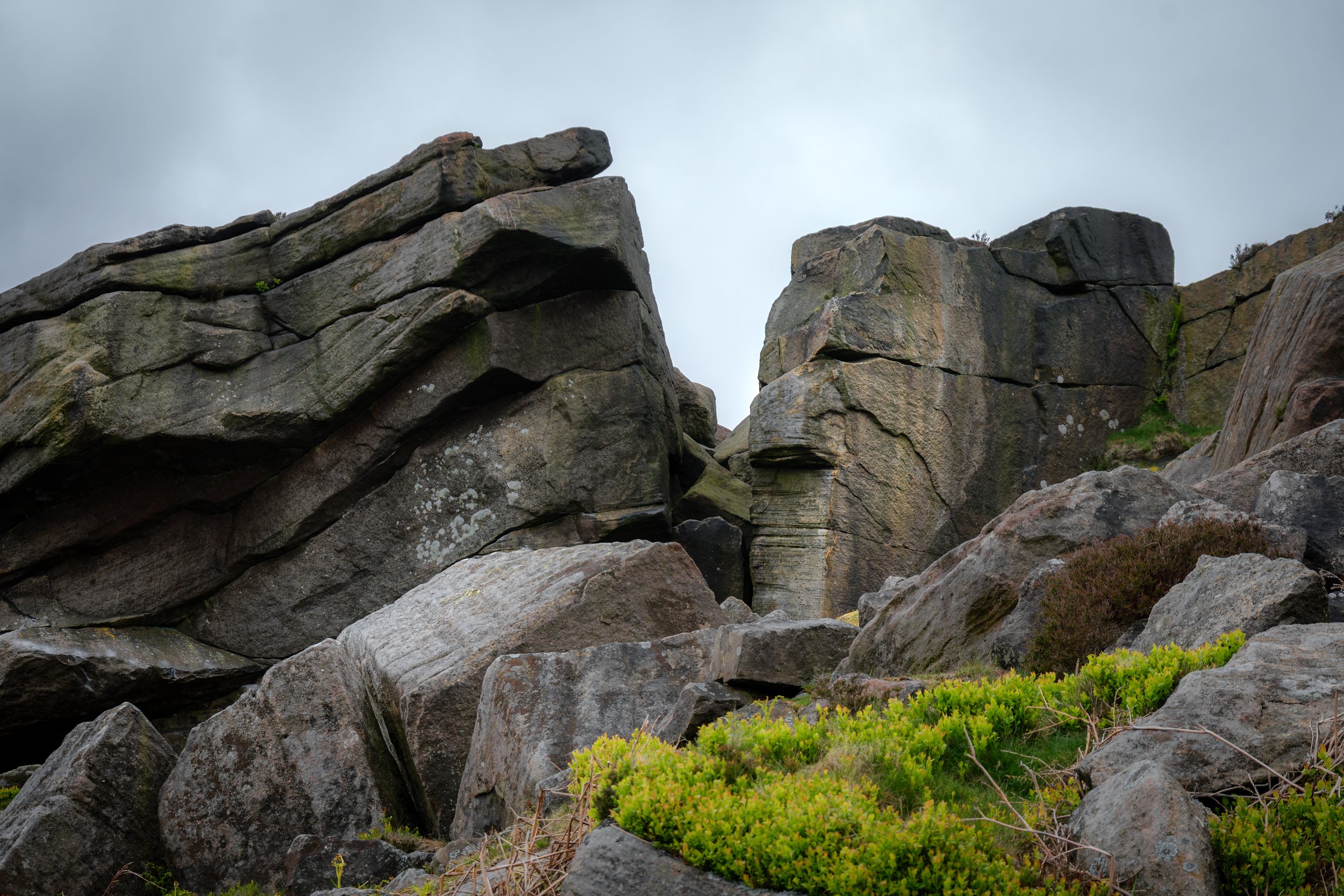 Stanage Edge, Derbyshire.