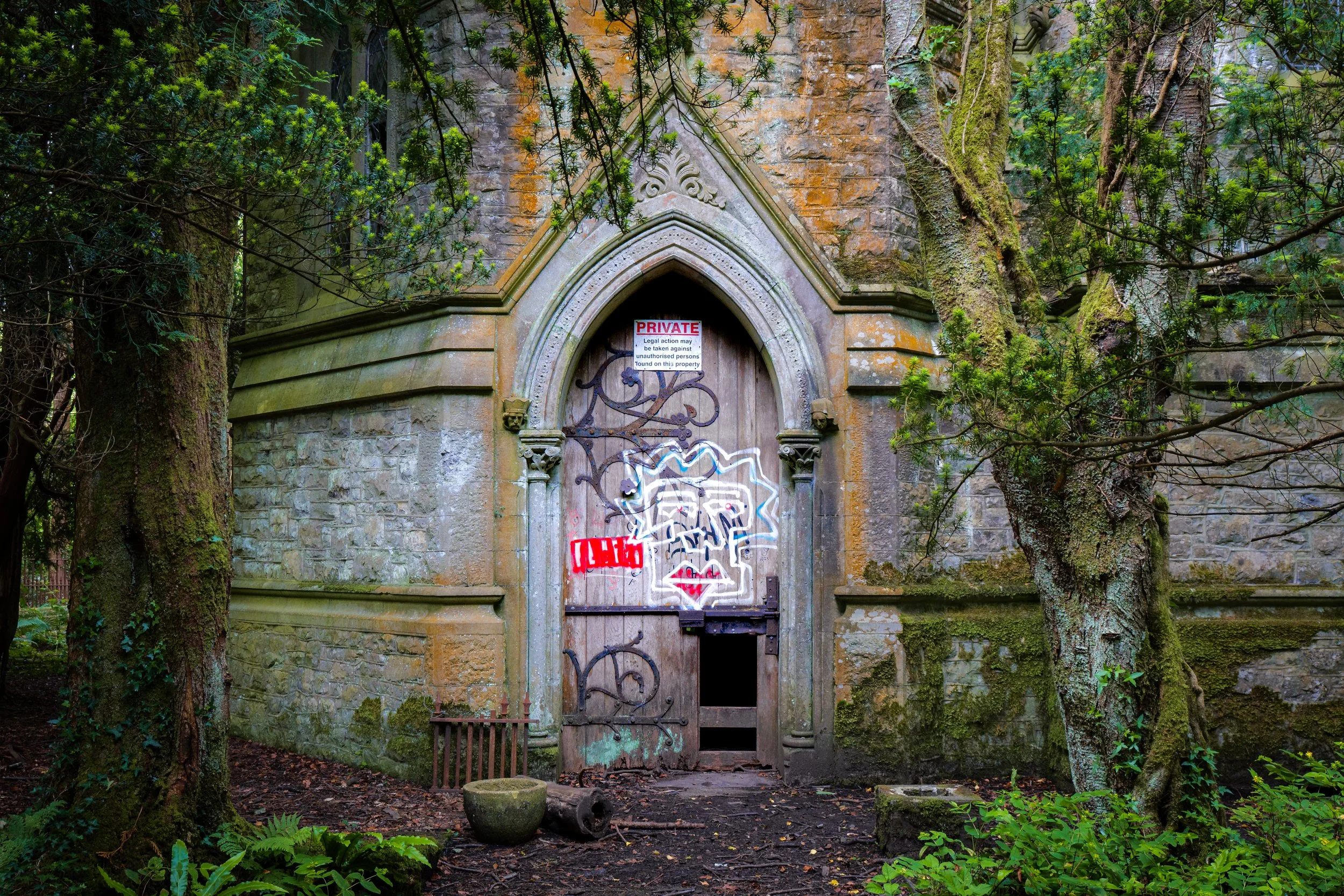 Vaynol Mausoleum, Bangor, Gwynedd, Wales.
