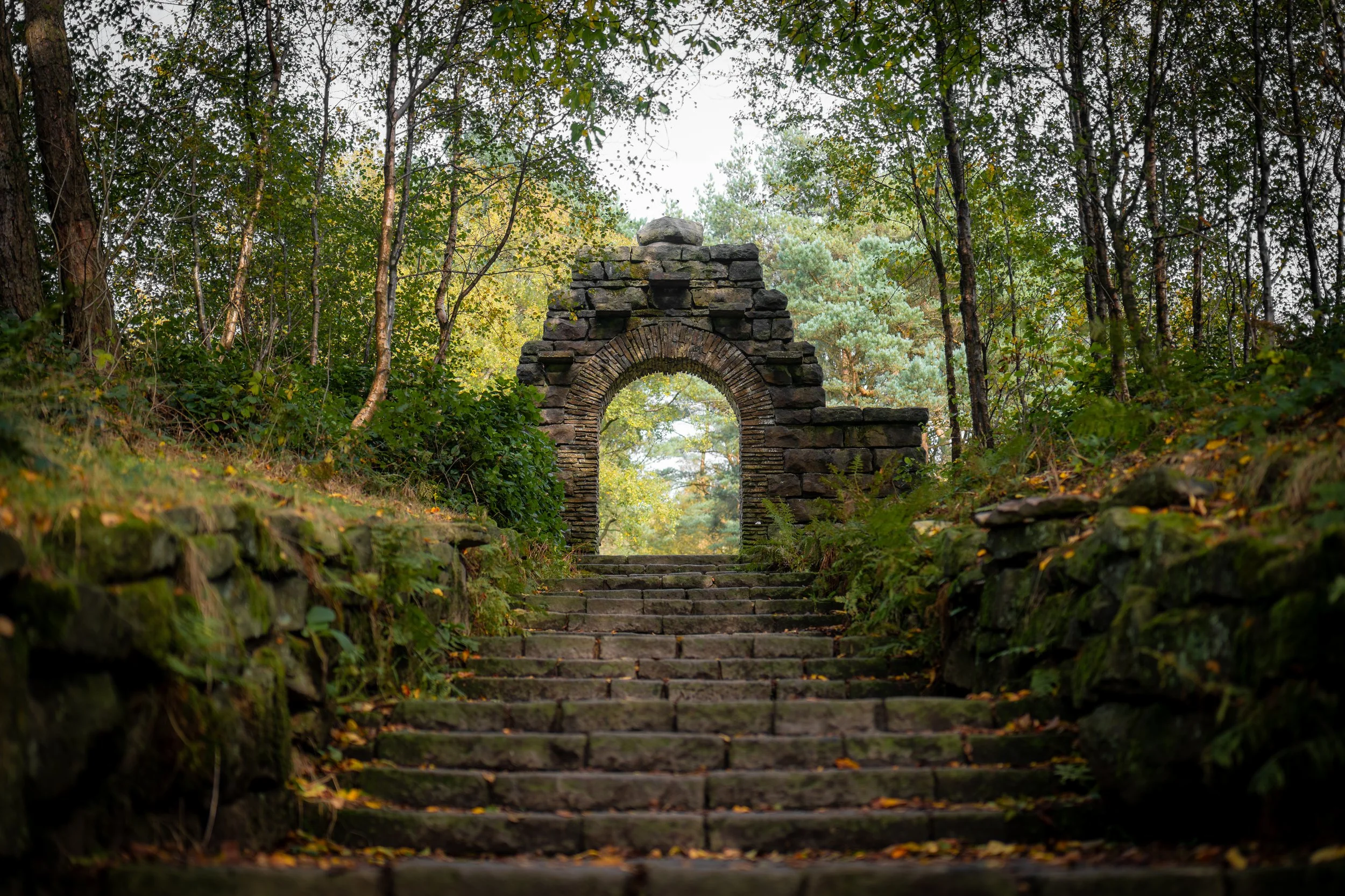Terraced Gardens, Rivington, Lancashire.