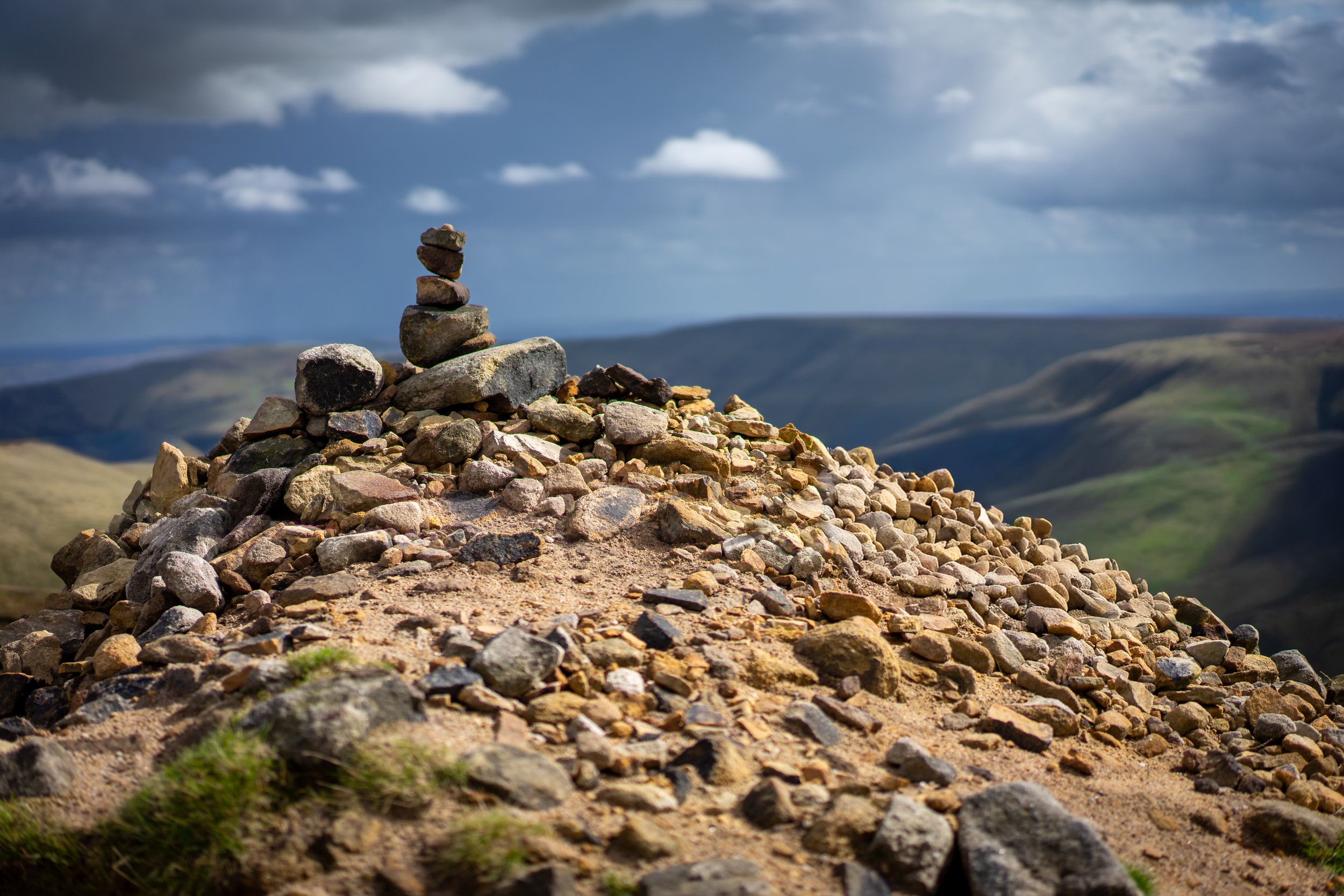Kinder Scout, Derbyshire.