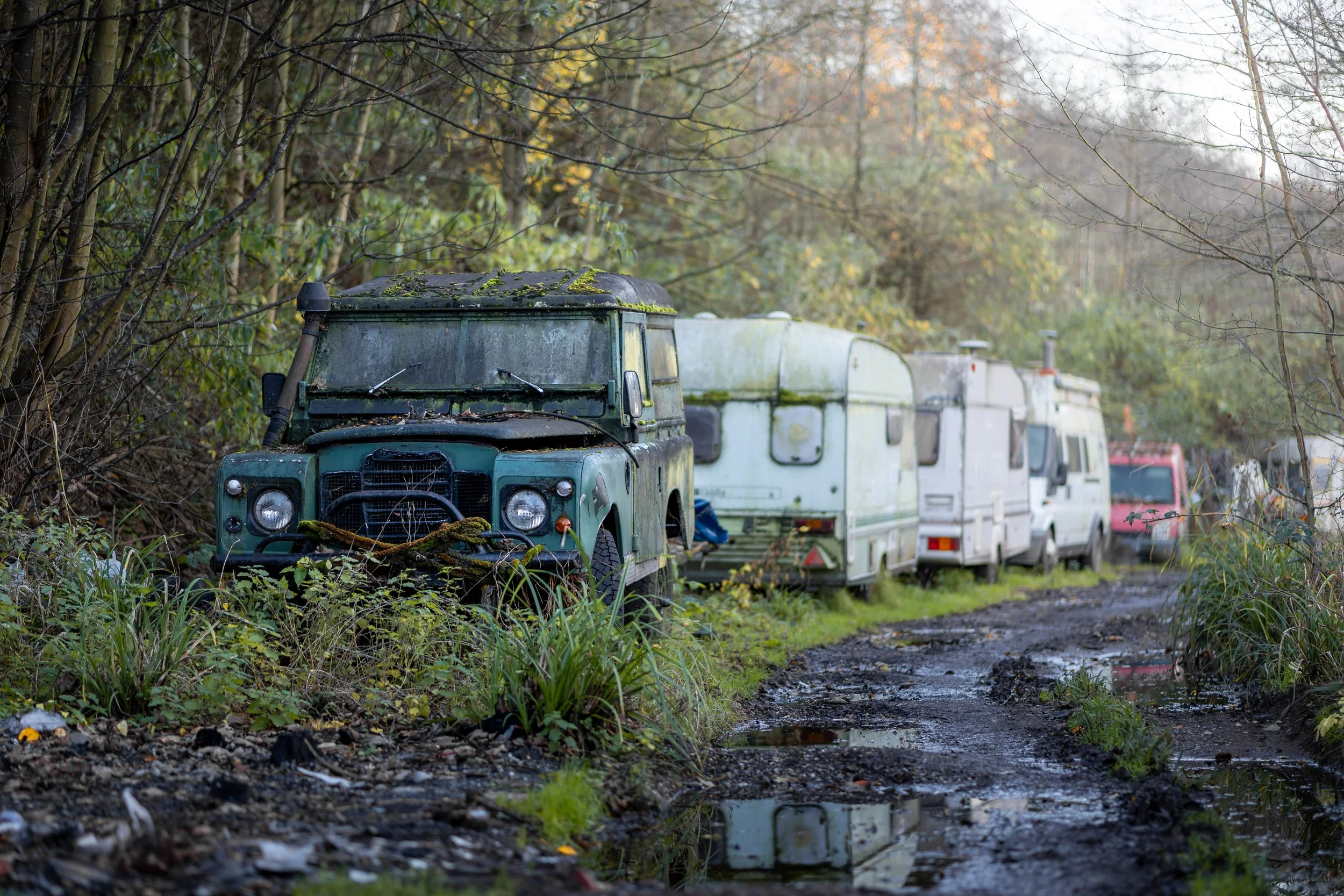 Parkwood Springs, Sheffield, South Yorkshire. 