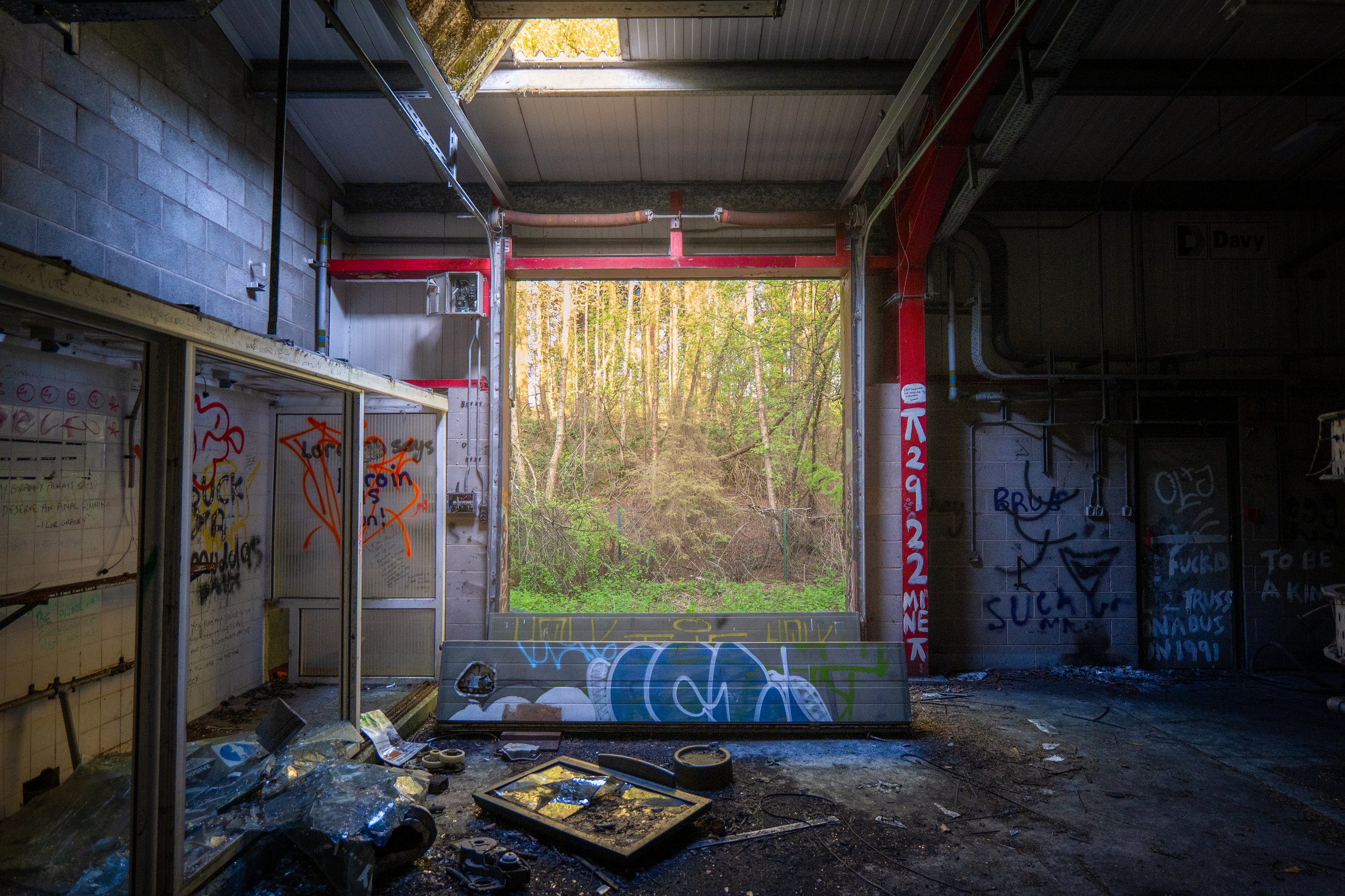Redmires Water Treatment Works, Sheffield, South Yorkshire.