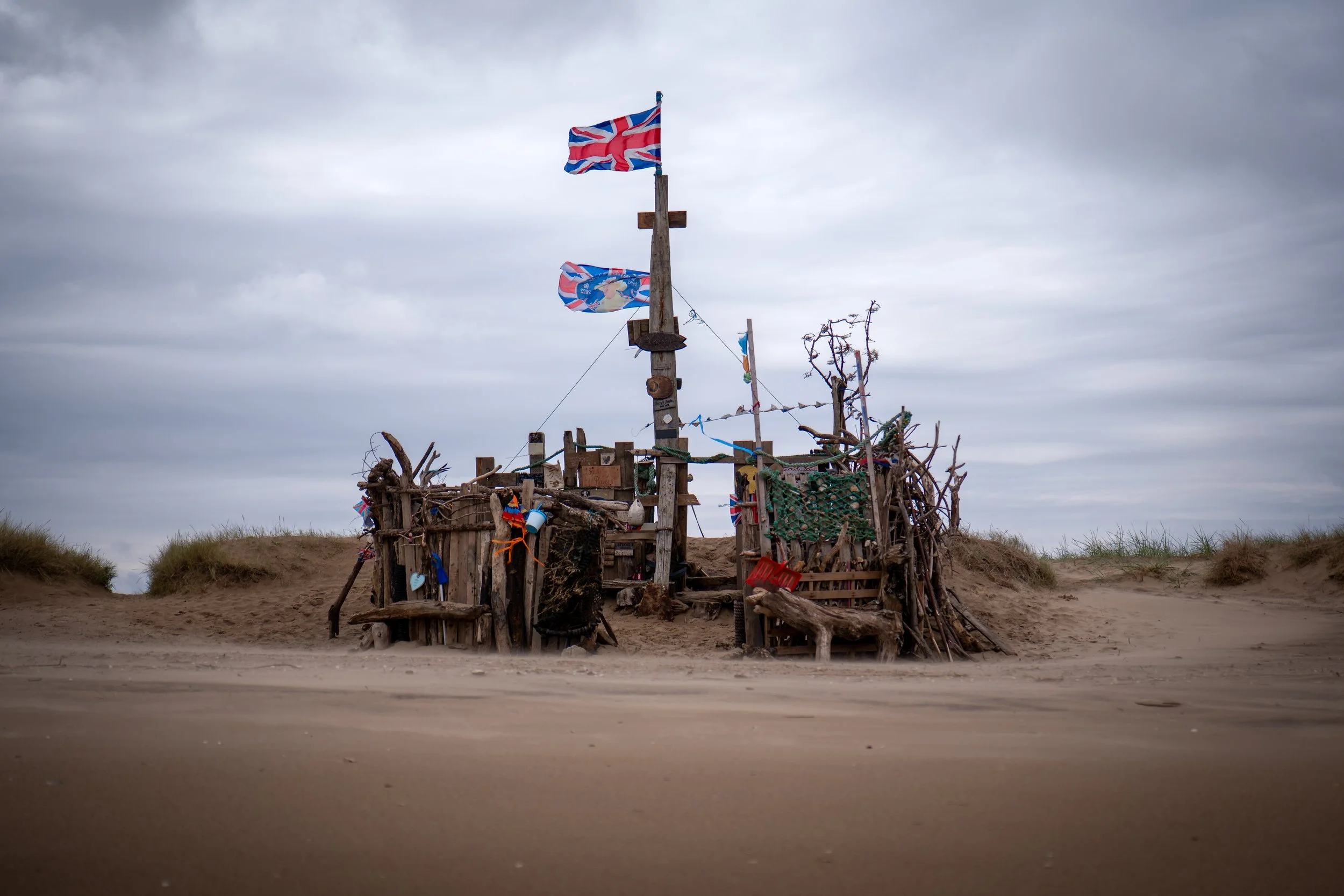 Buck Beck Beach Bench, Cleethorpes, Lincolnshire.