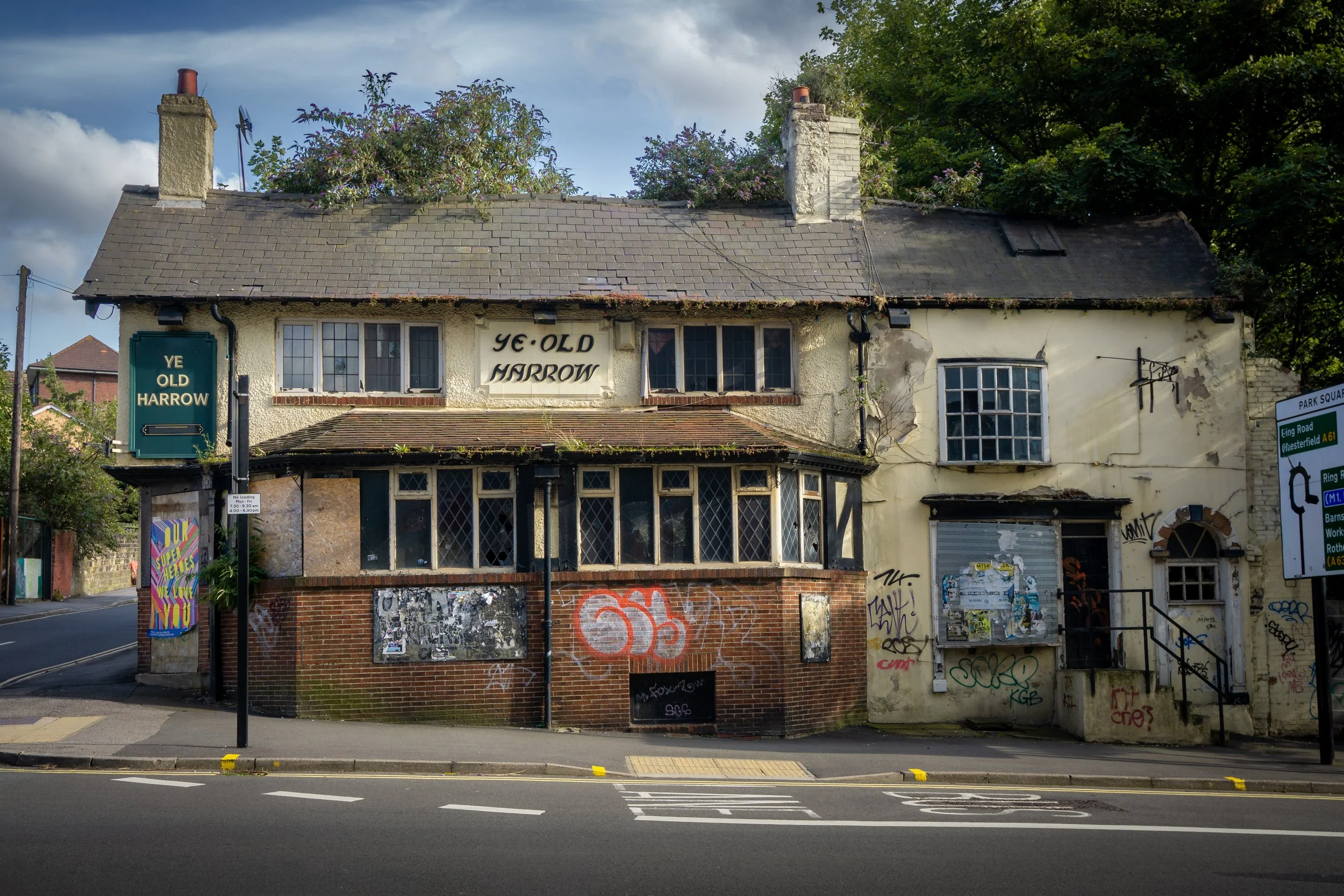 Ye Old Harrow, Sheffield's most haunted pub. Sheffield, South Yorkshire.