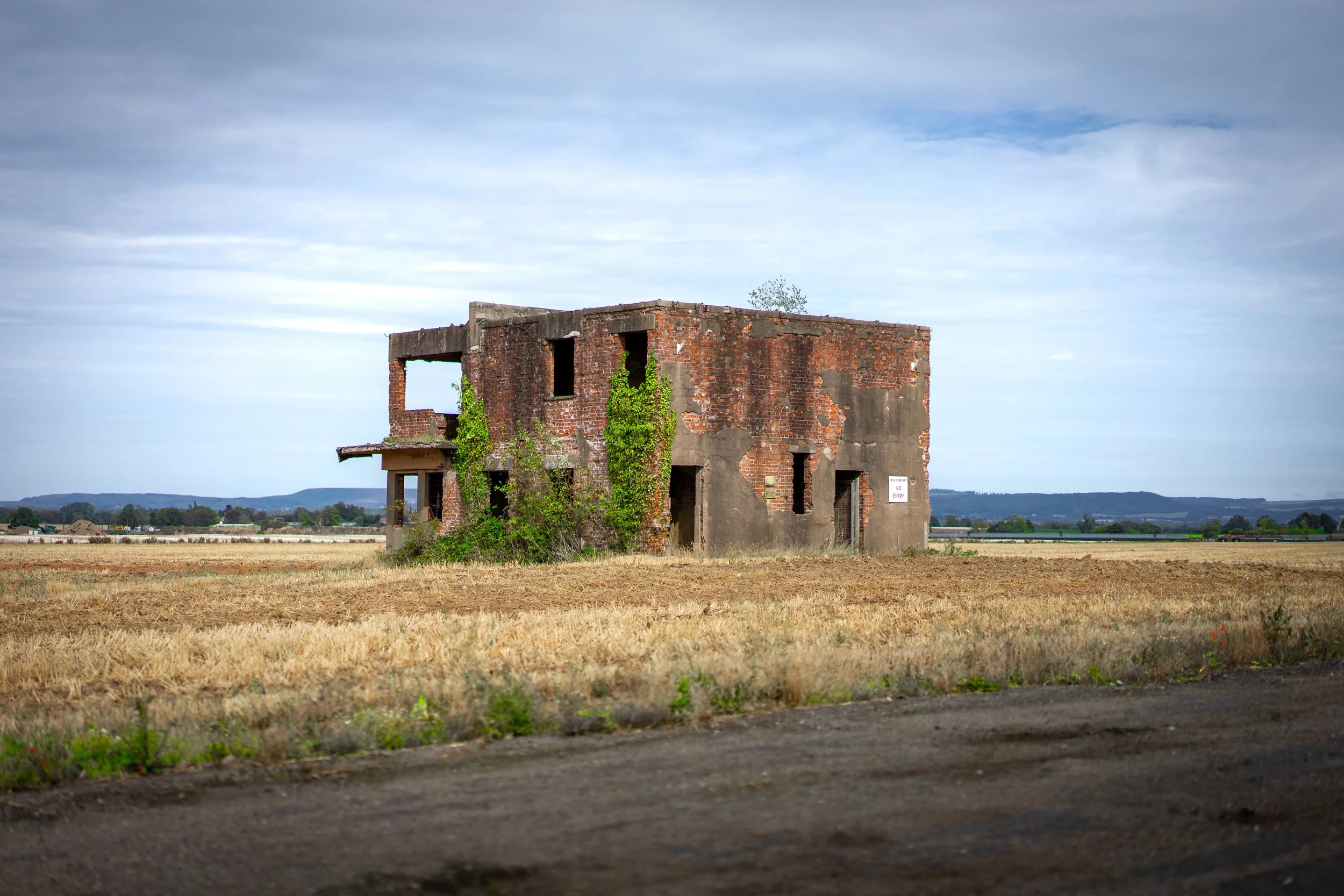 Control tower, RAF Skipton-on-Swale, North Yorkshire.