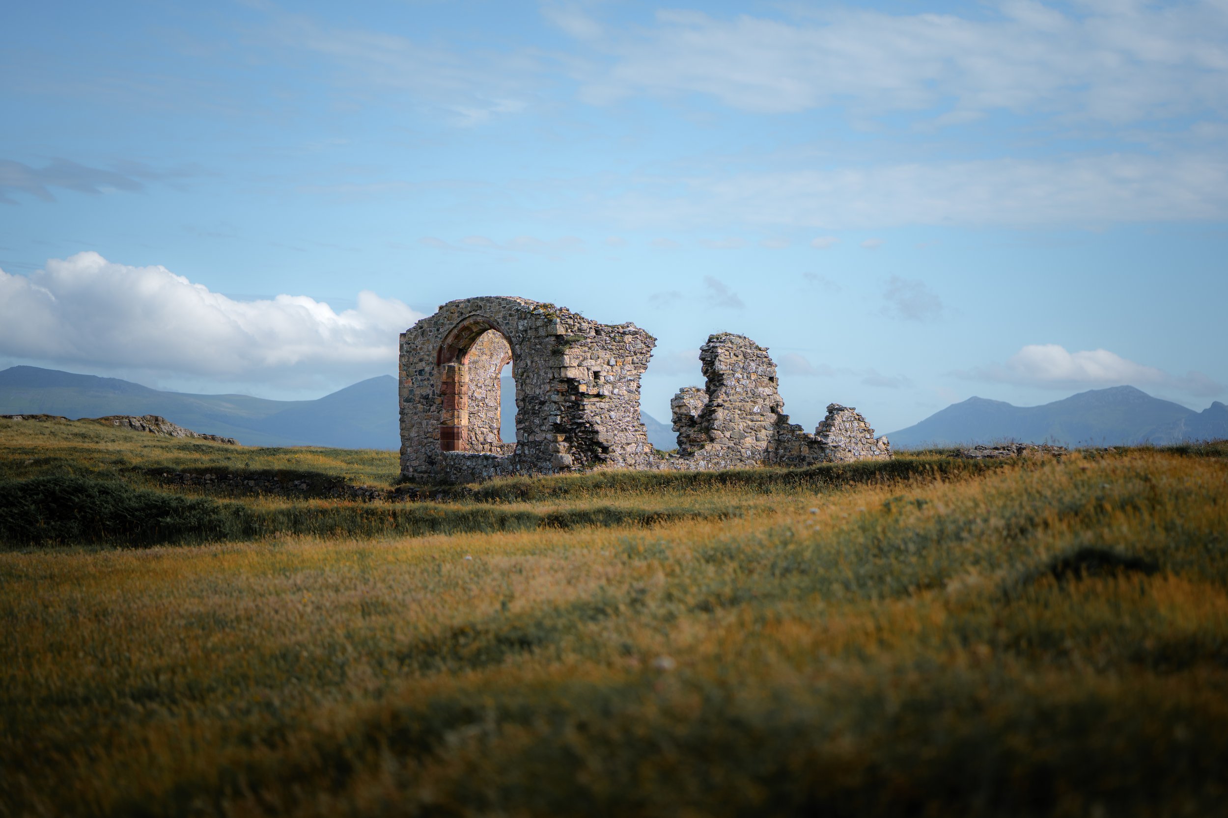 St Dwynwen, Llandwyn Island, Anglesey, Wales.