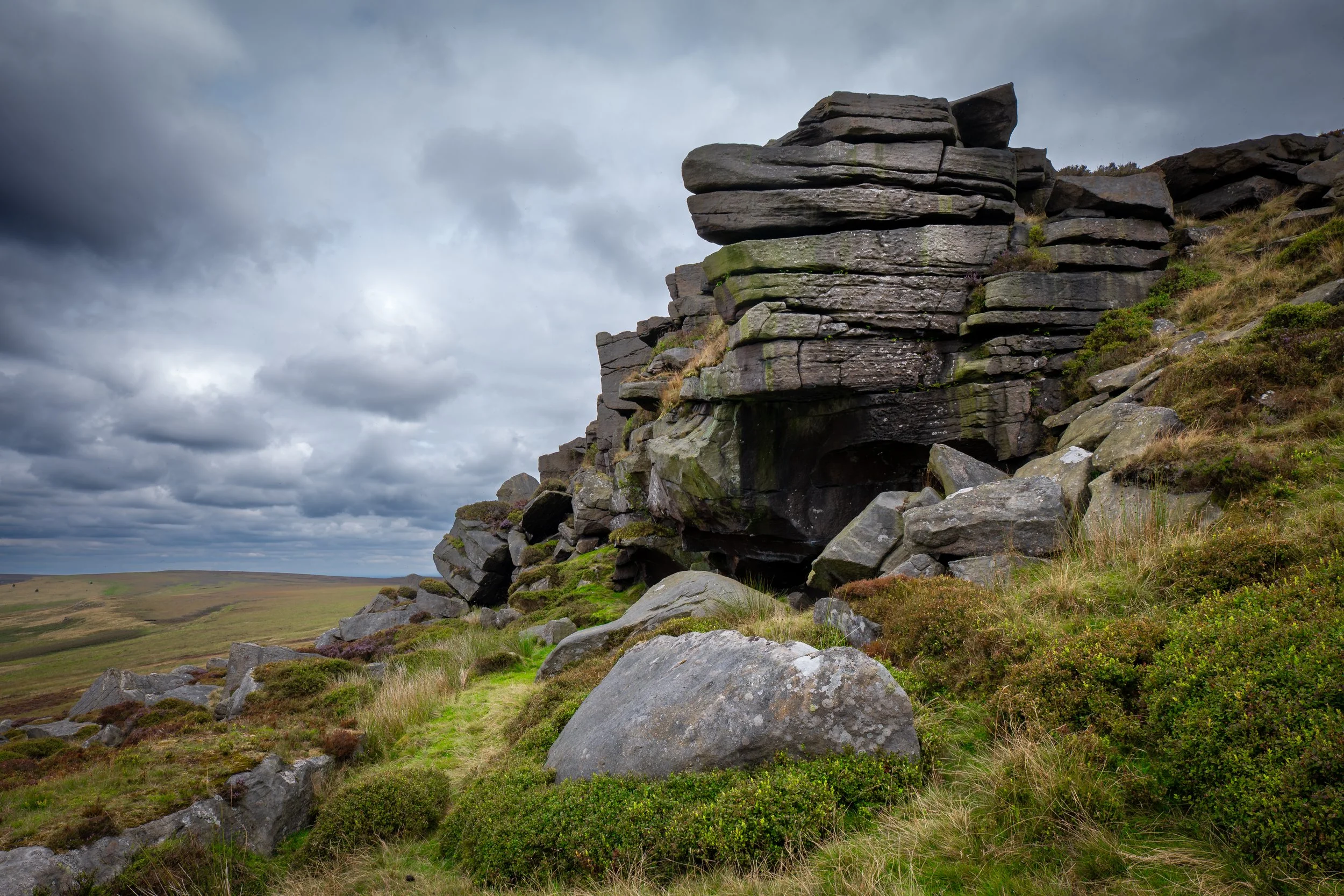 Witch's Hole, Derwent Edge, Derbyshire.