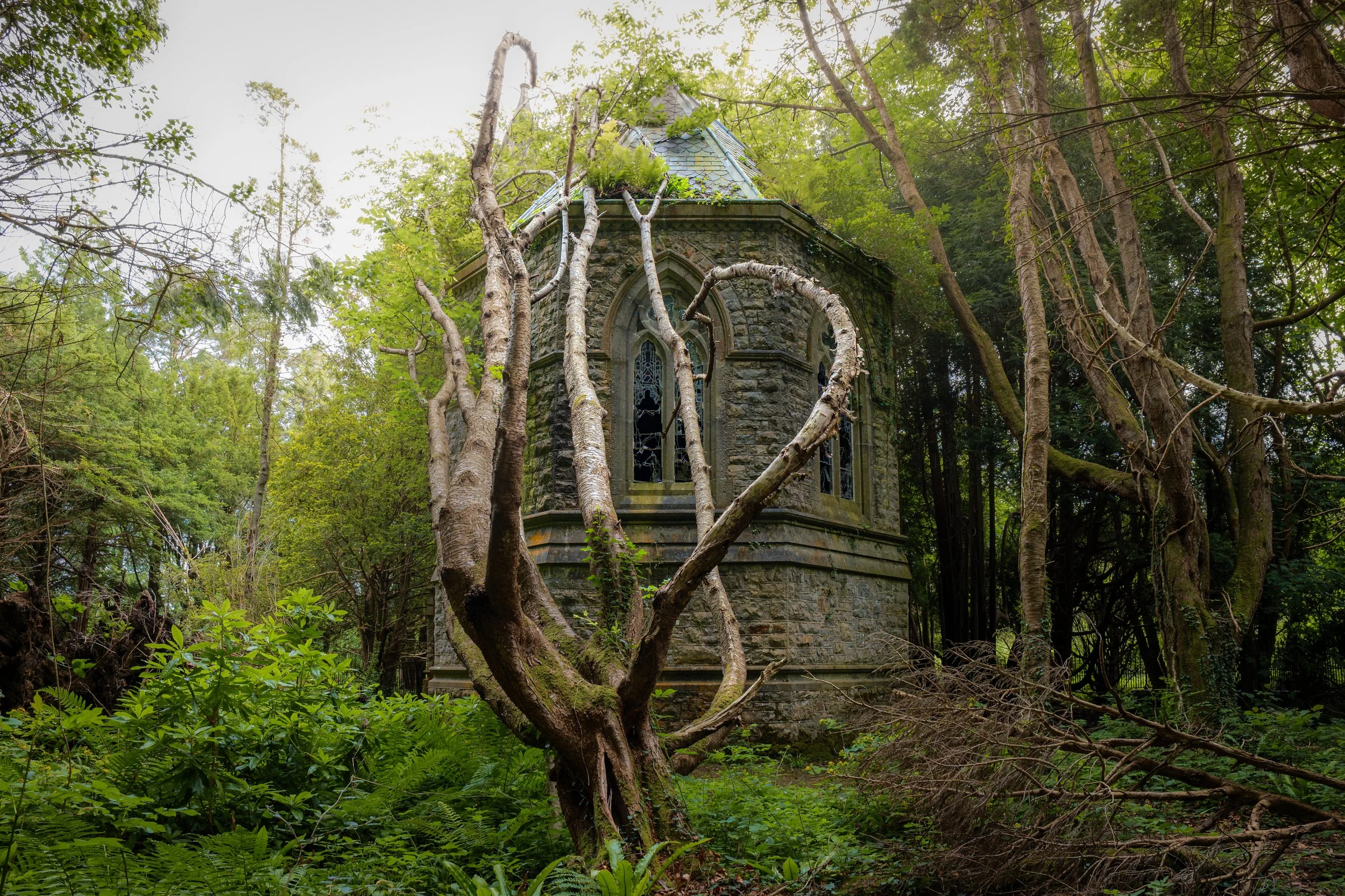 Vaynol Mausoleum, Bangor, Gwynedd, Wales.