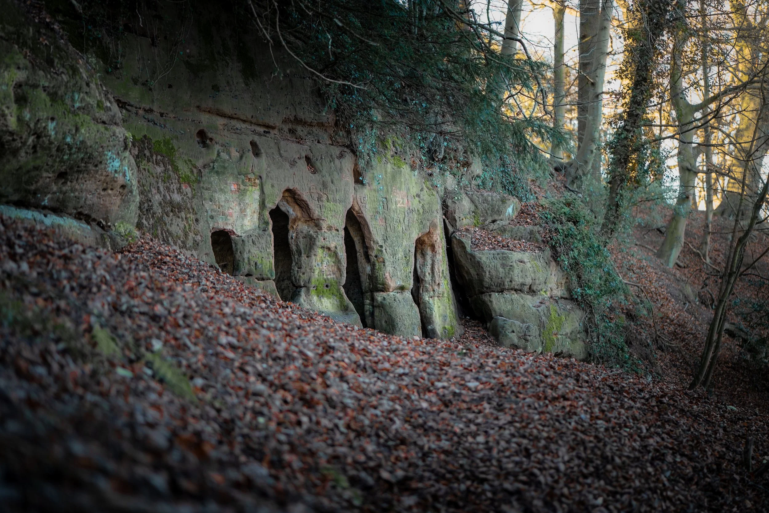 Dale Abbey Hermitage, Derbyshire.