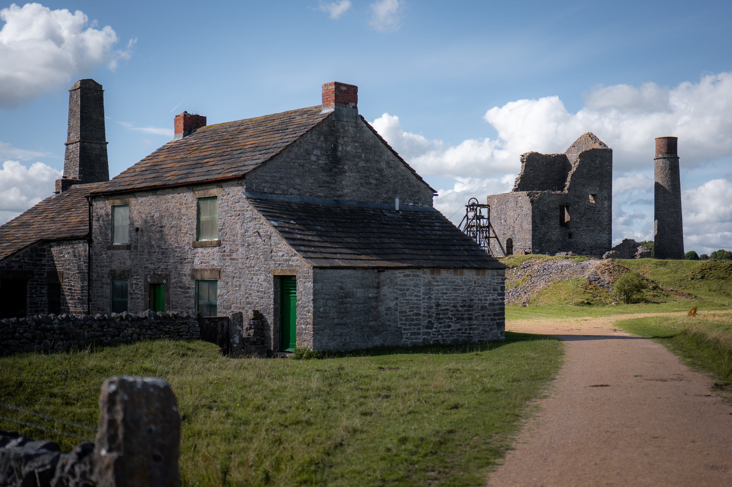 Magpie Mine, dogged by accident and misfortune, and said to be haunted by the spirits of deceased miners. Sheldon, Derbyshire.