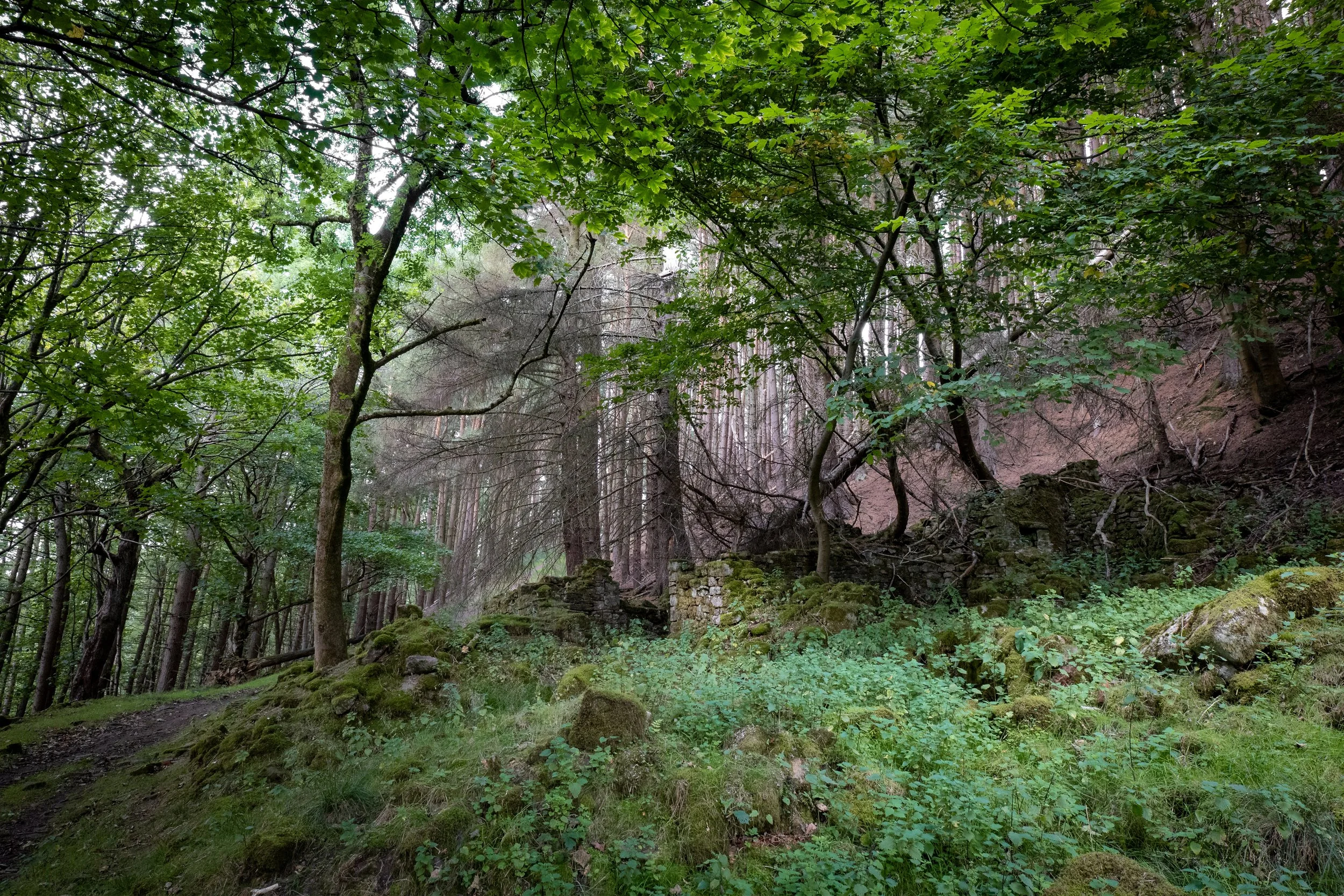 Riding House, Ladybower Reservoir, Derbyshire.