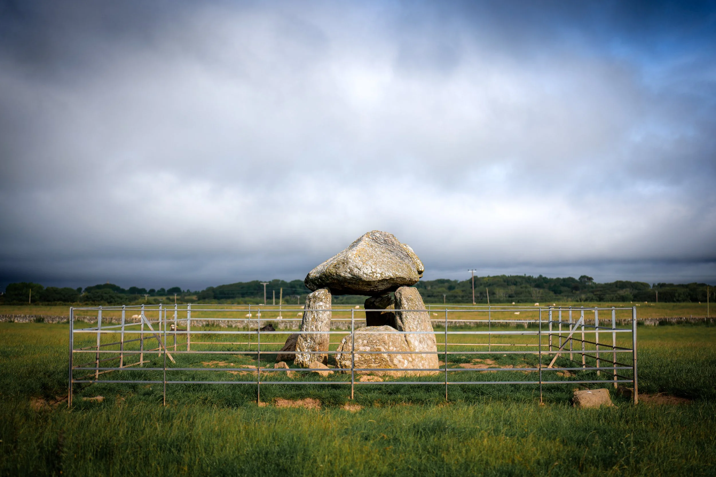 Bodowyr Burial Chamber, Anglesey, Wales.