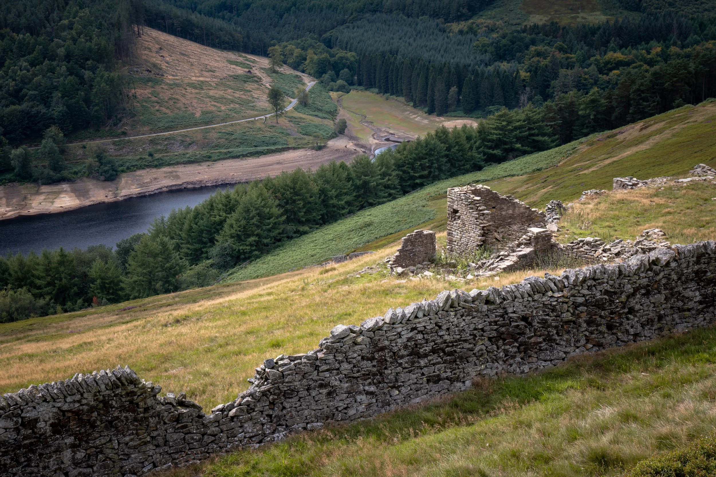Bamford House, Upper Derwent Reservoir, Derbyshire.