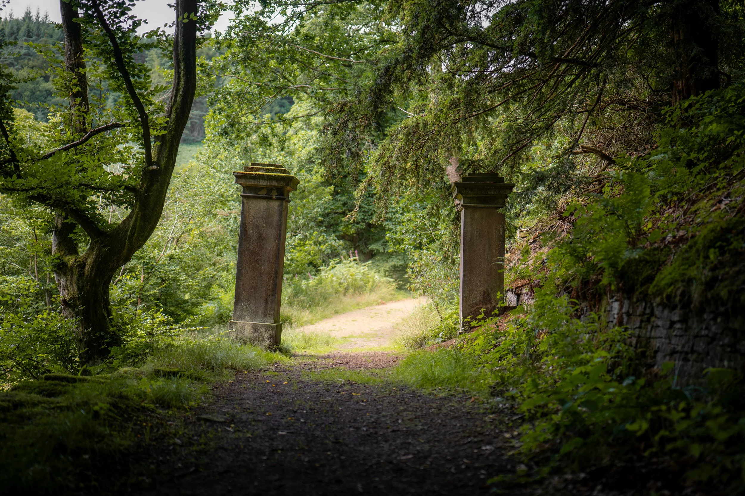 Errwood Hall, Goyt Valley, Staffordshire.