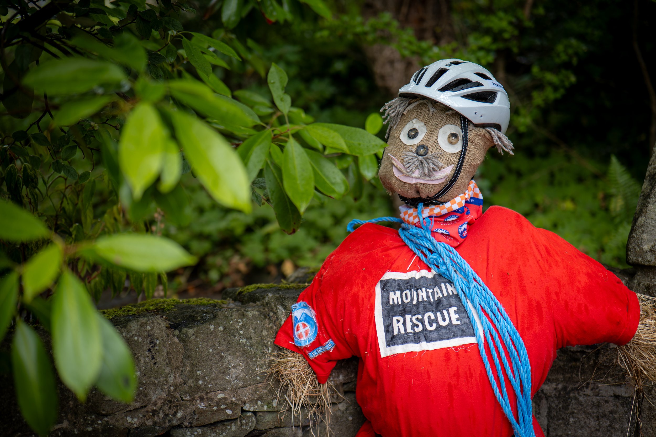 Help is at hand. Bamford, Derbyshire.