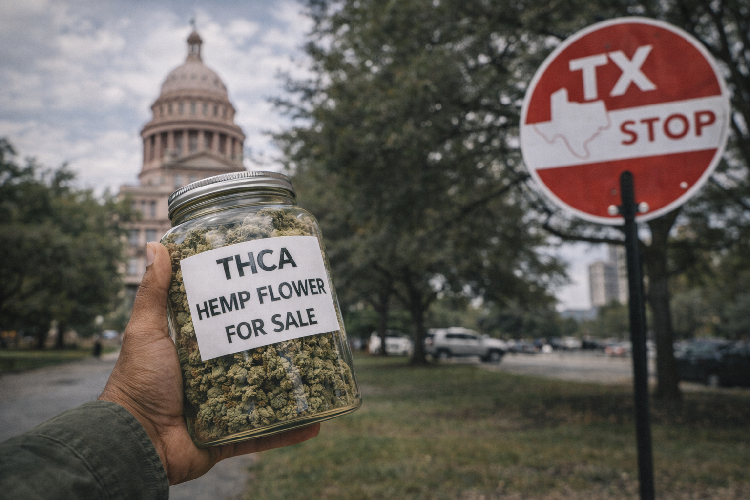 Texas TRO Reopens the THCA Flower Shelf