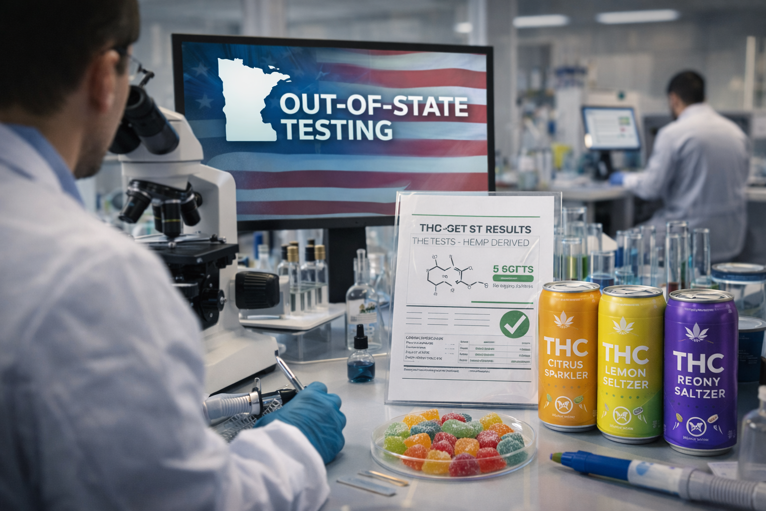 Minnesota Lab Testing Delay Signals A Compliance Bridge For THC Seltzers