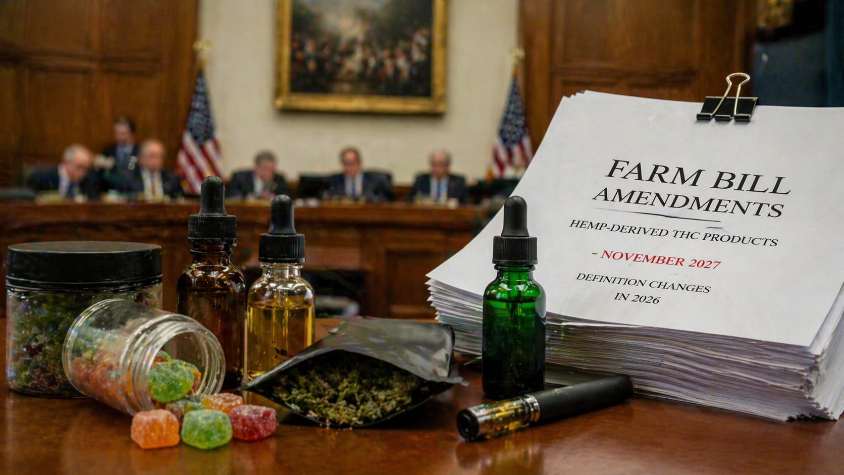 GOP Farm Bill Amendments Could Delay Hemp THC Crackdown