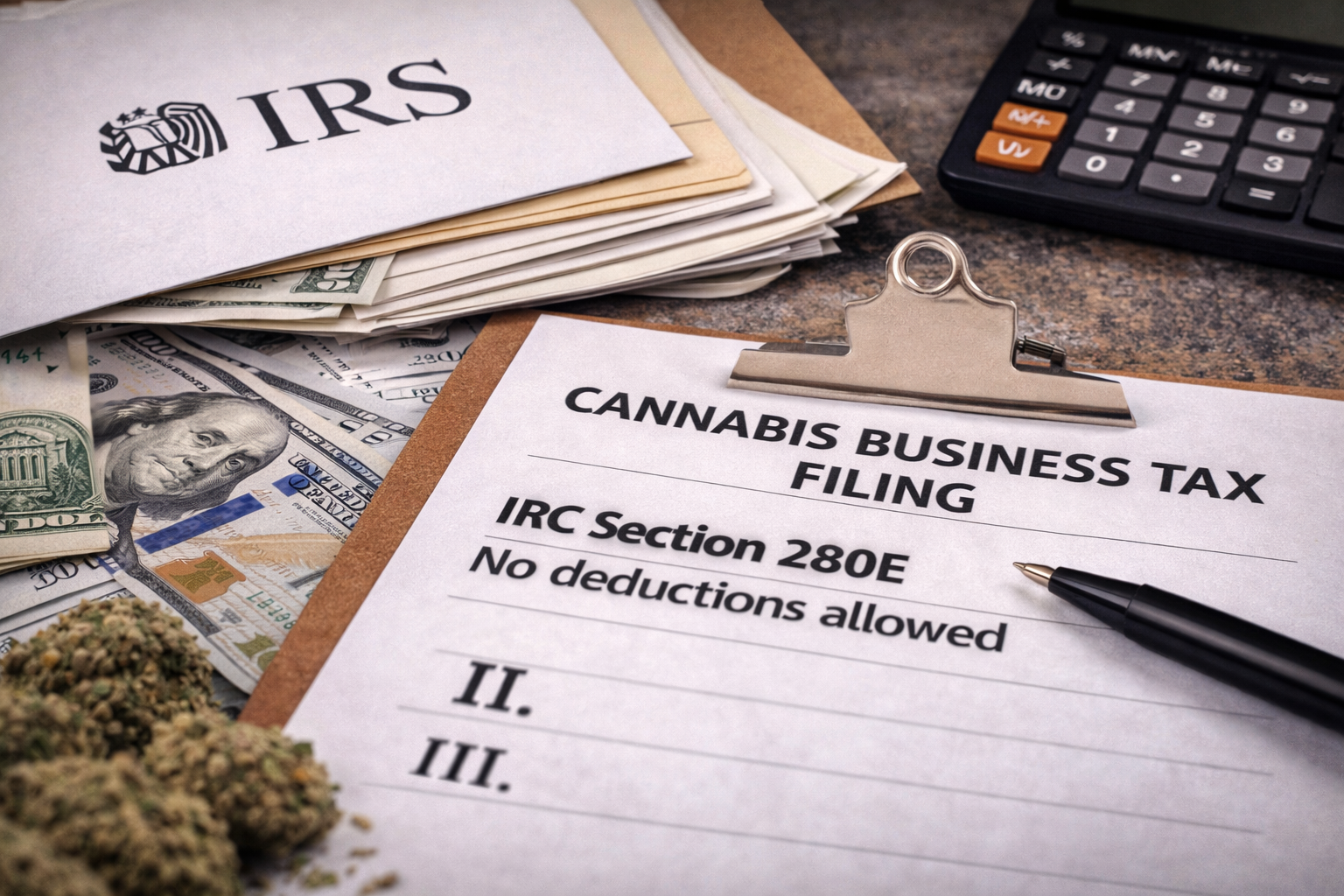 IRS Section 280E Still Applies While Rescheduling Is Pending